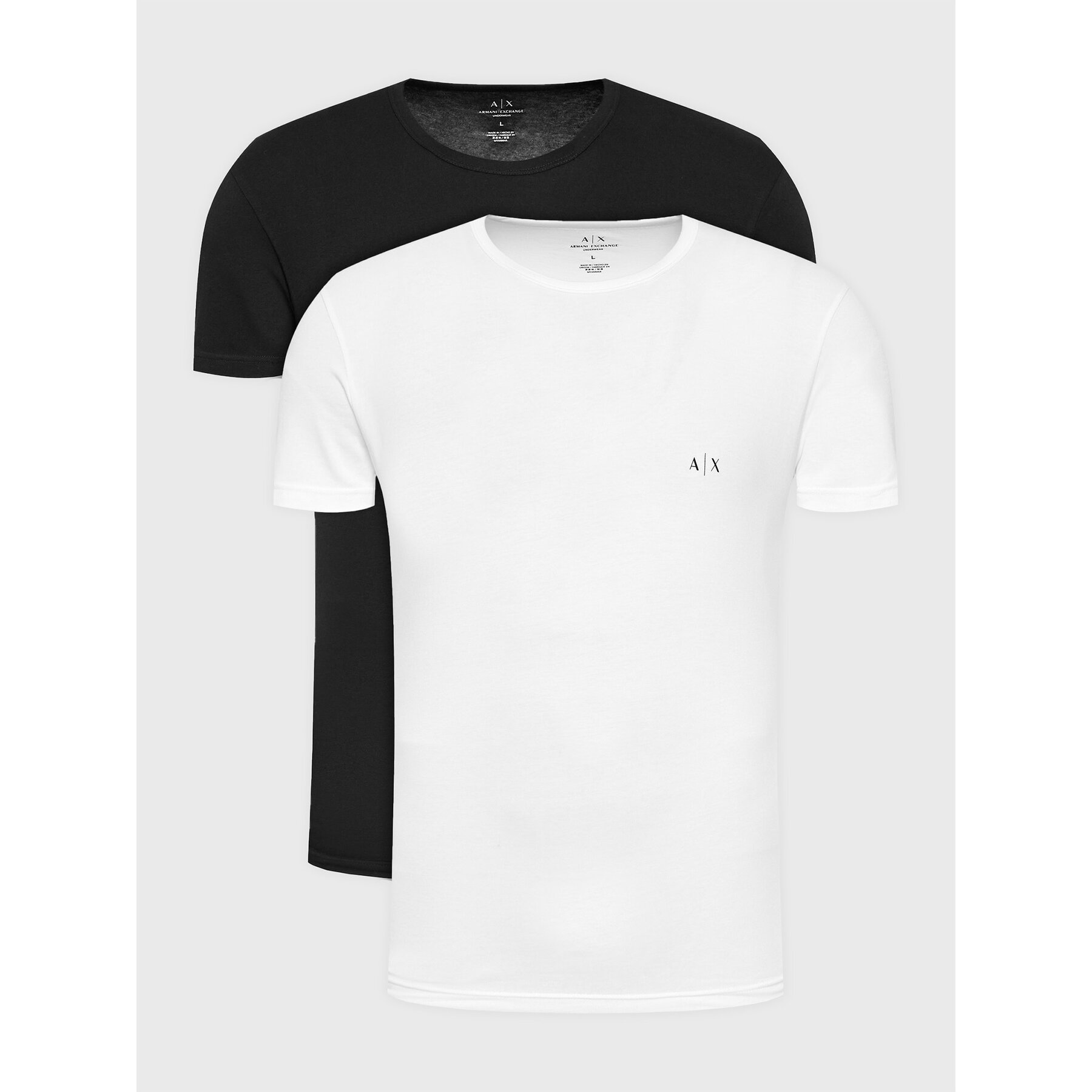 Armani Exchange Σετ t-shirts 956005 CC282 42520 Έγχρωμο Slim Fit
