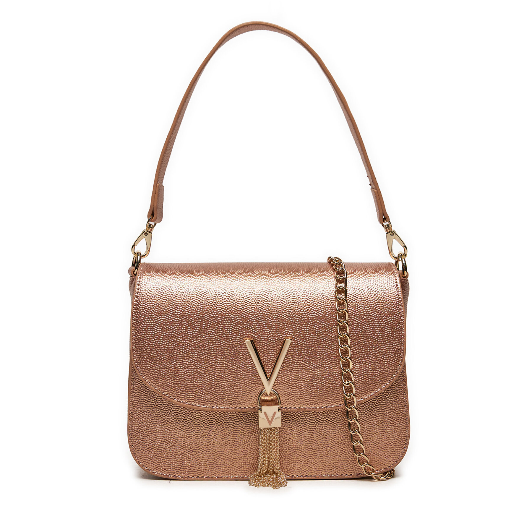 Τσάντα Valentino Divina VBS1R404G Χρυσό