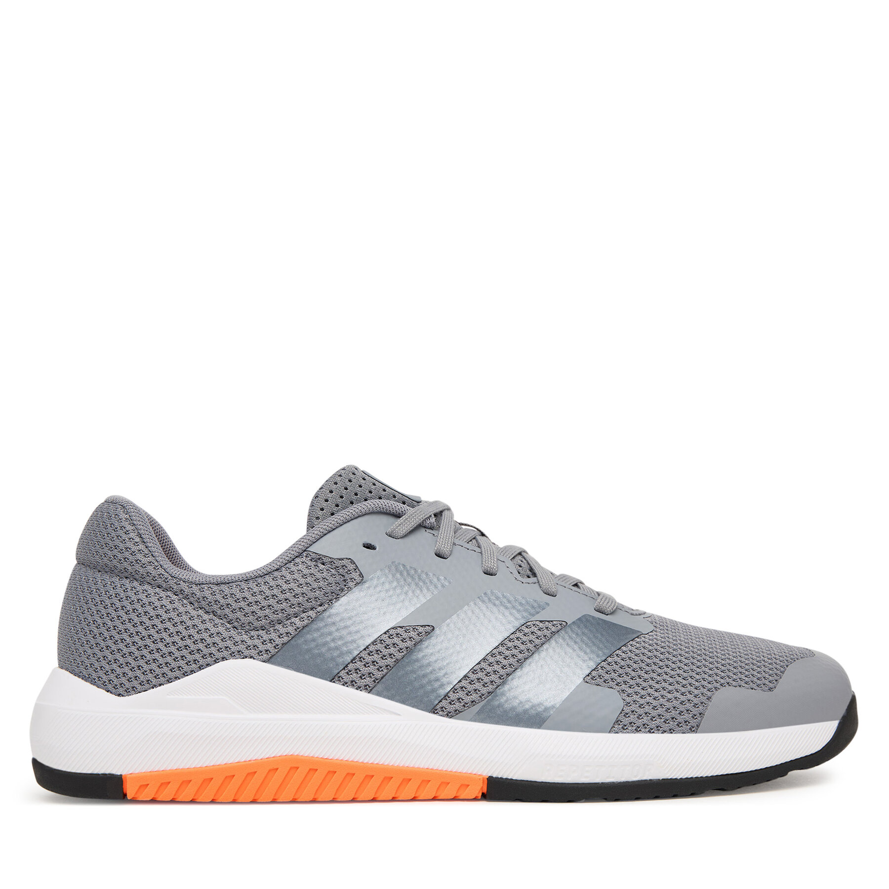 Topánky do posilňovne adidas Dropset Base JQ1449 Sivá