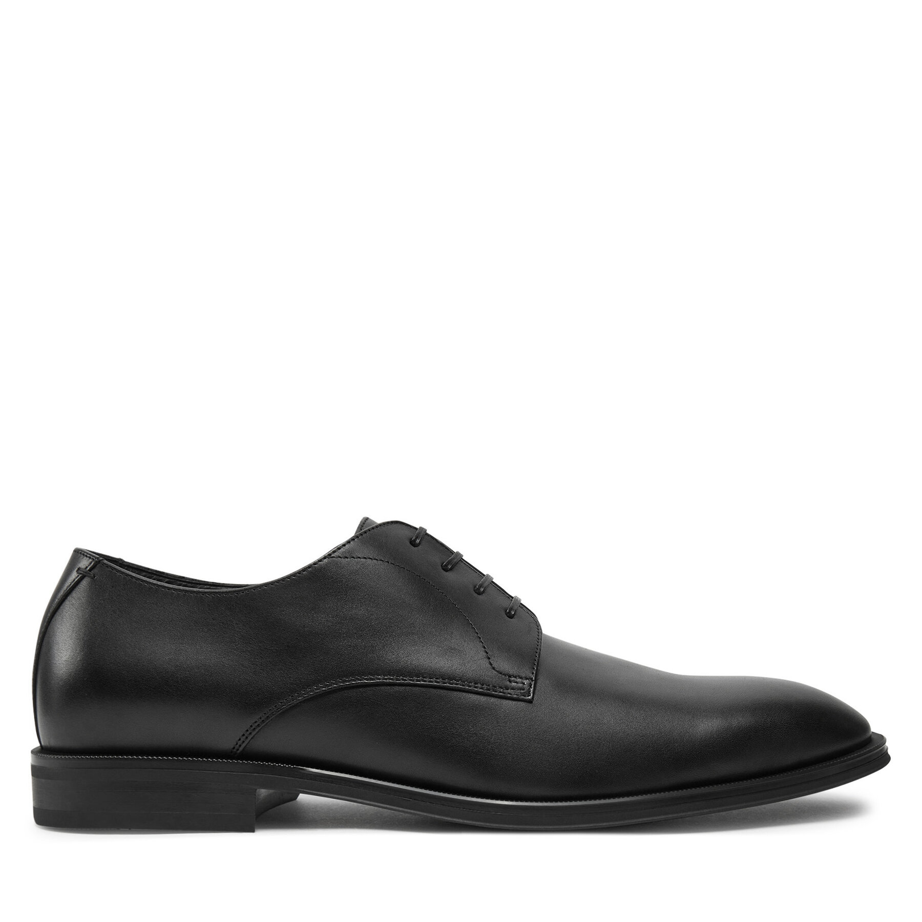 Nizki čevlji BOSS Derby 50536535 Črna