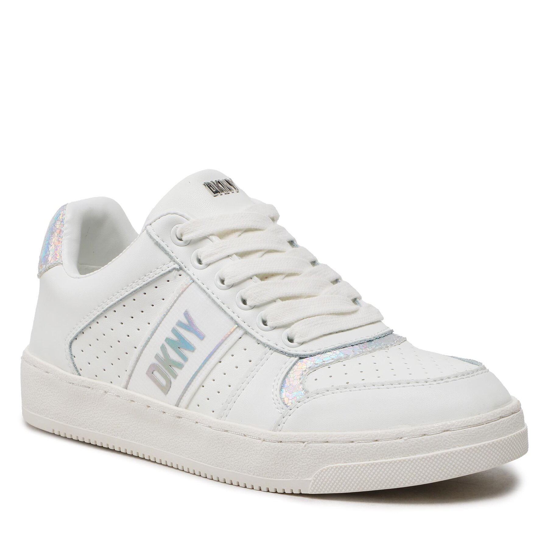 DKNY Odlin K4215349 Wht/Silver WTL – Сникърси