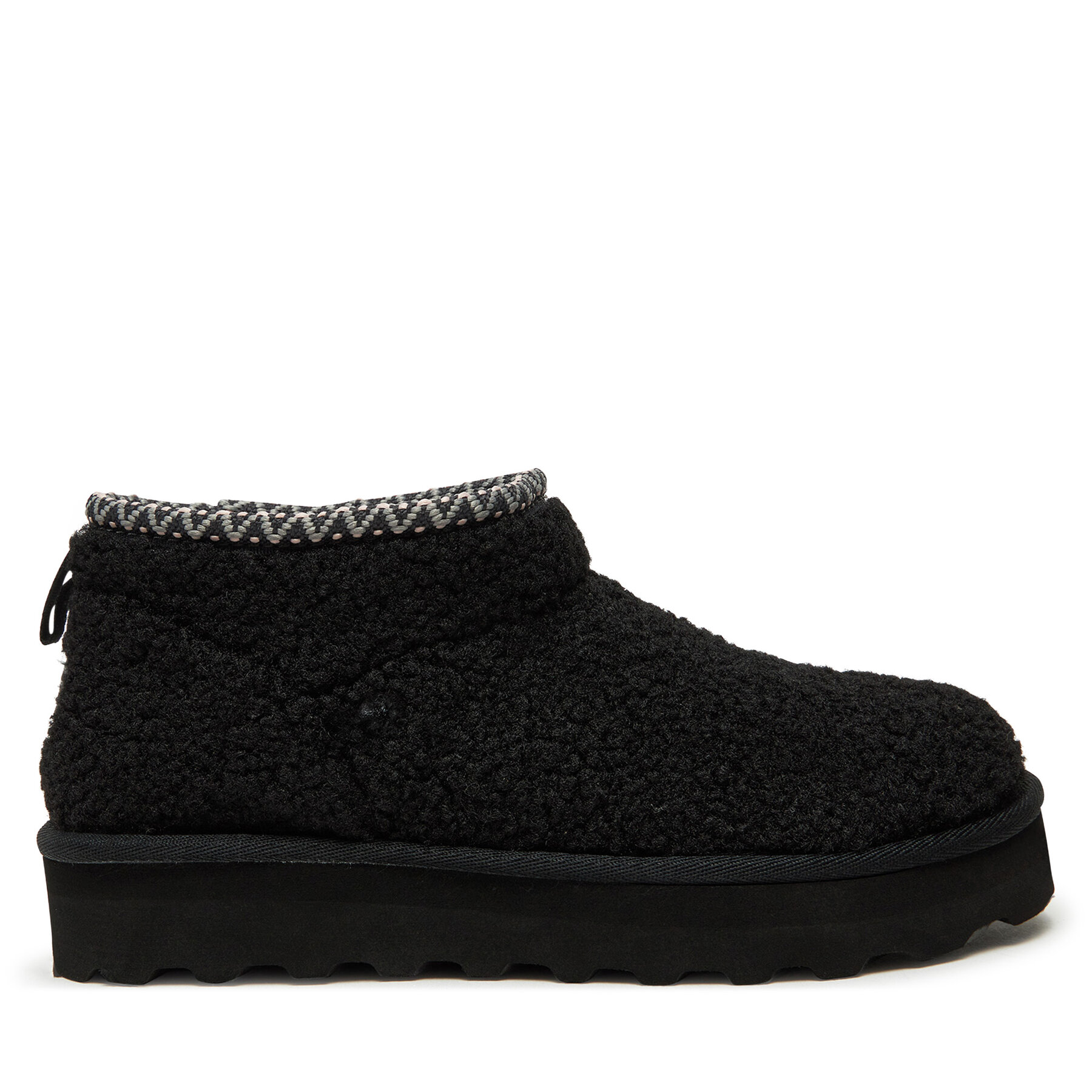 Damskie Śniegowce Bearpaw, Rozmiar 39 Czarny Snuggle Daphne Deco 3192W