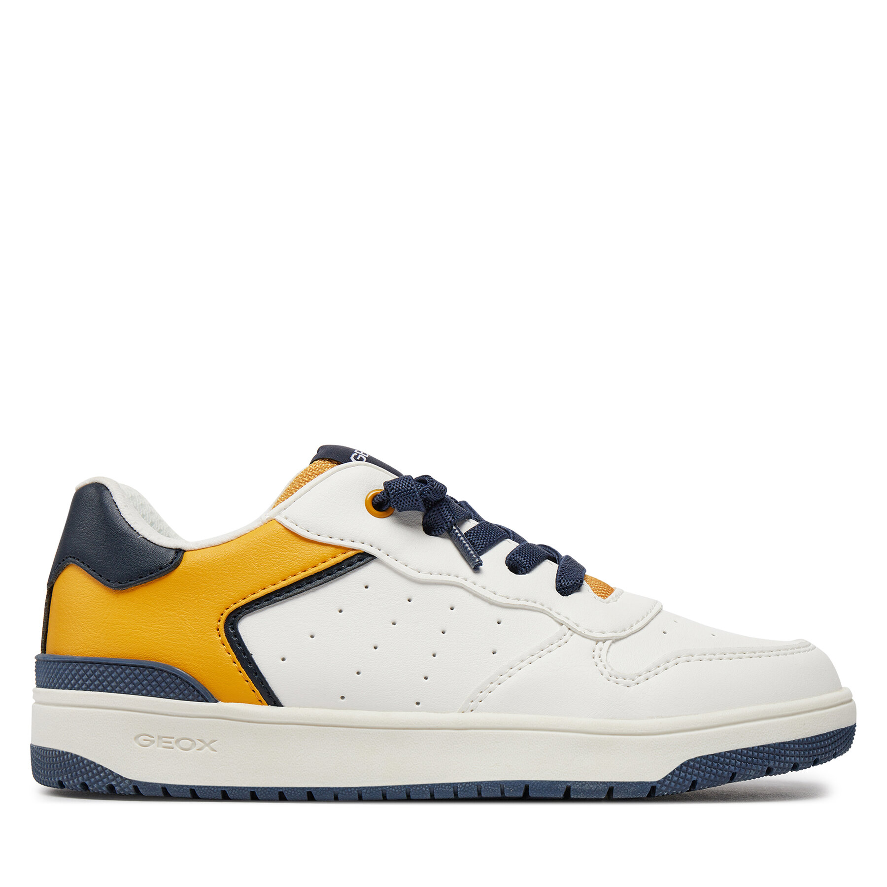 Zapatillas Geox J Washiba Boy J45LQB 05411 C0592 D Blanco
