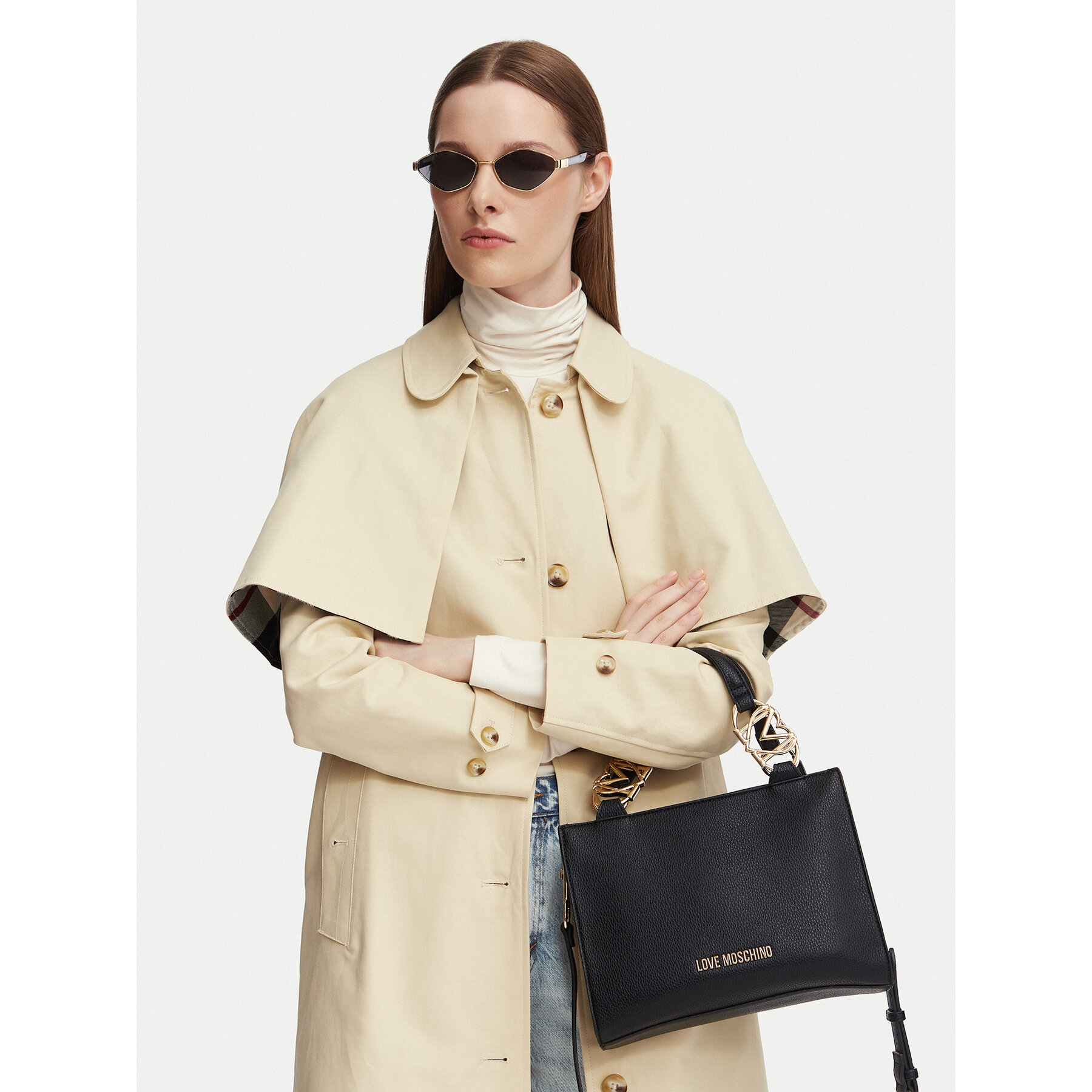 Torbica LOVE MOSCHINO JC4006PP1PLB0000 Crna