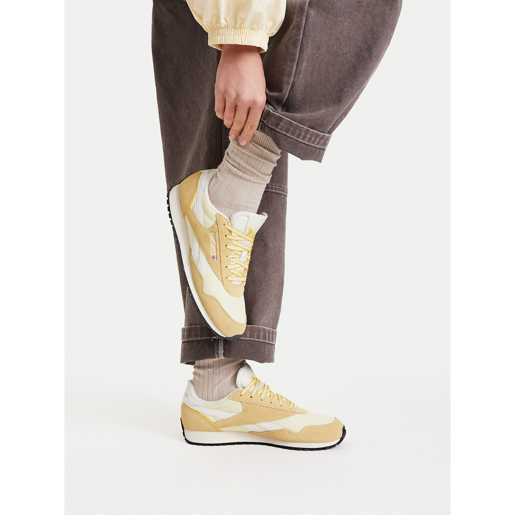 Snīkeri Reebok EO-CLASSIC AZ 100260994 Dzeltens