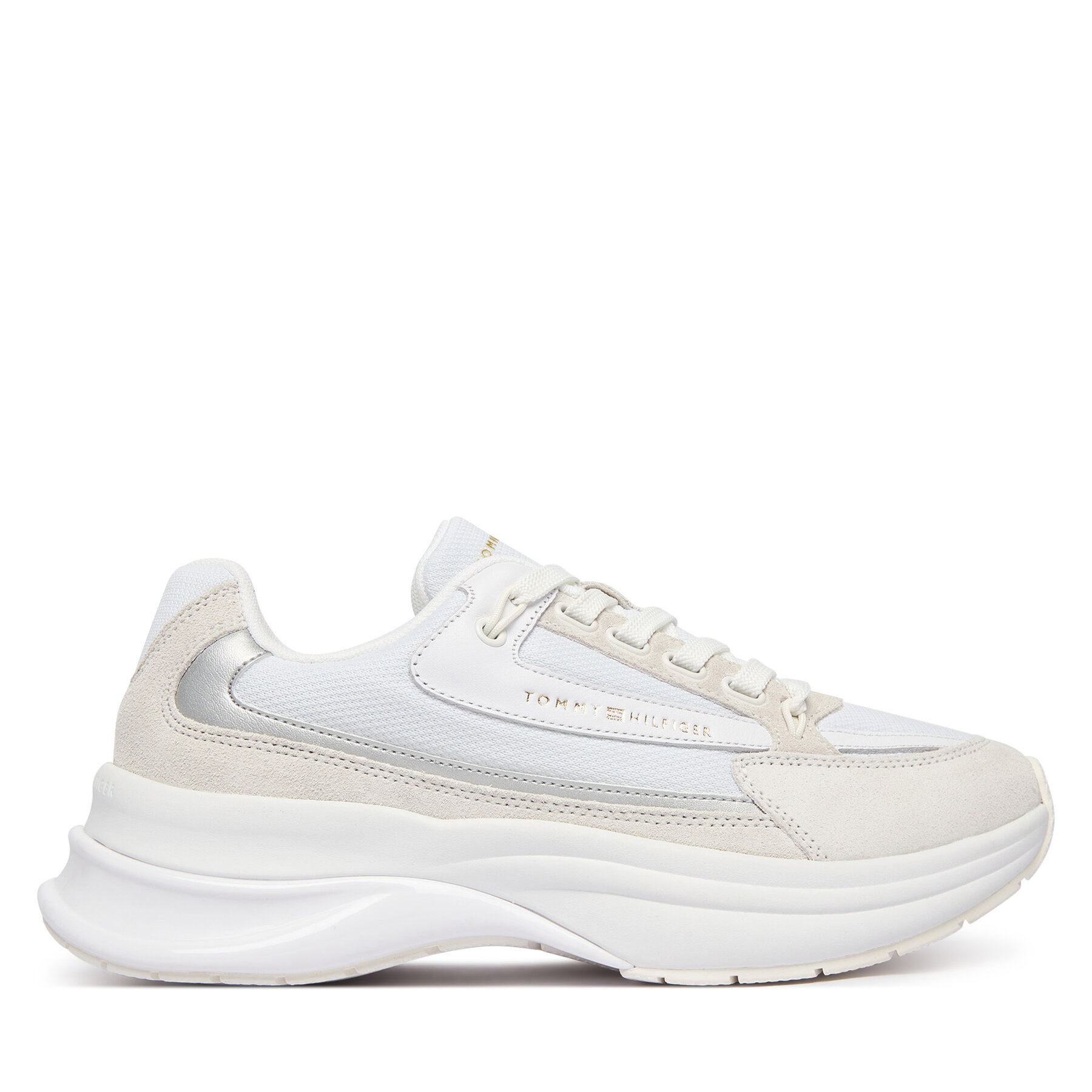 Tenisice Tommy Hilfiger Th Sporty Chic Runner FW0FW09187 Bijela