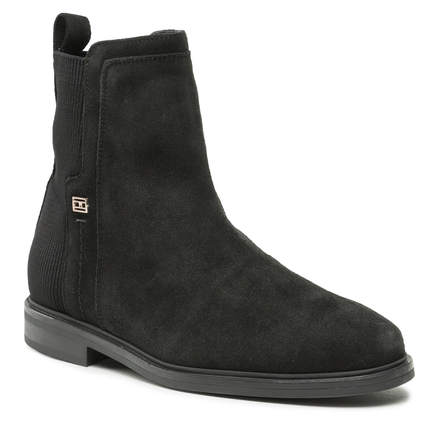 Členková obuv Tommy Hilfiger Tommy Essentials Boot FW0FW07474 Čierna