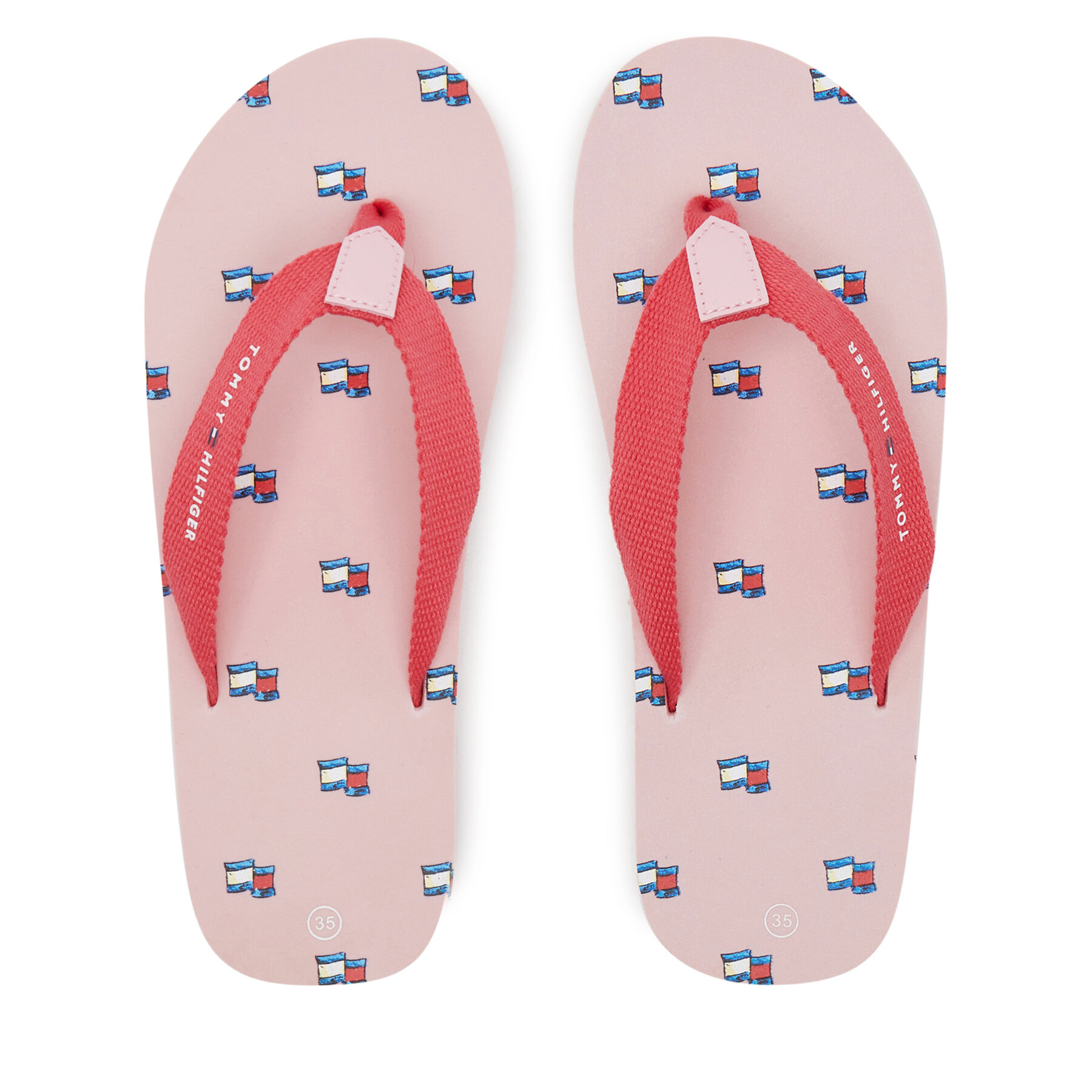 Žabky Tommy Hilfiger T3A8-33807-0058X S Ružová