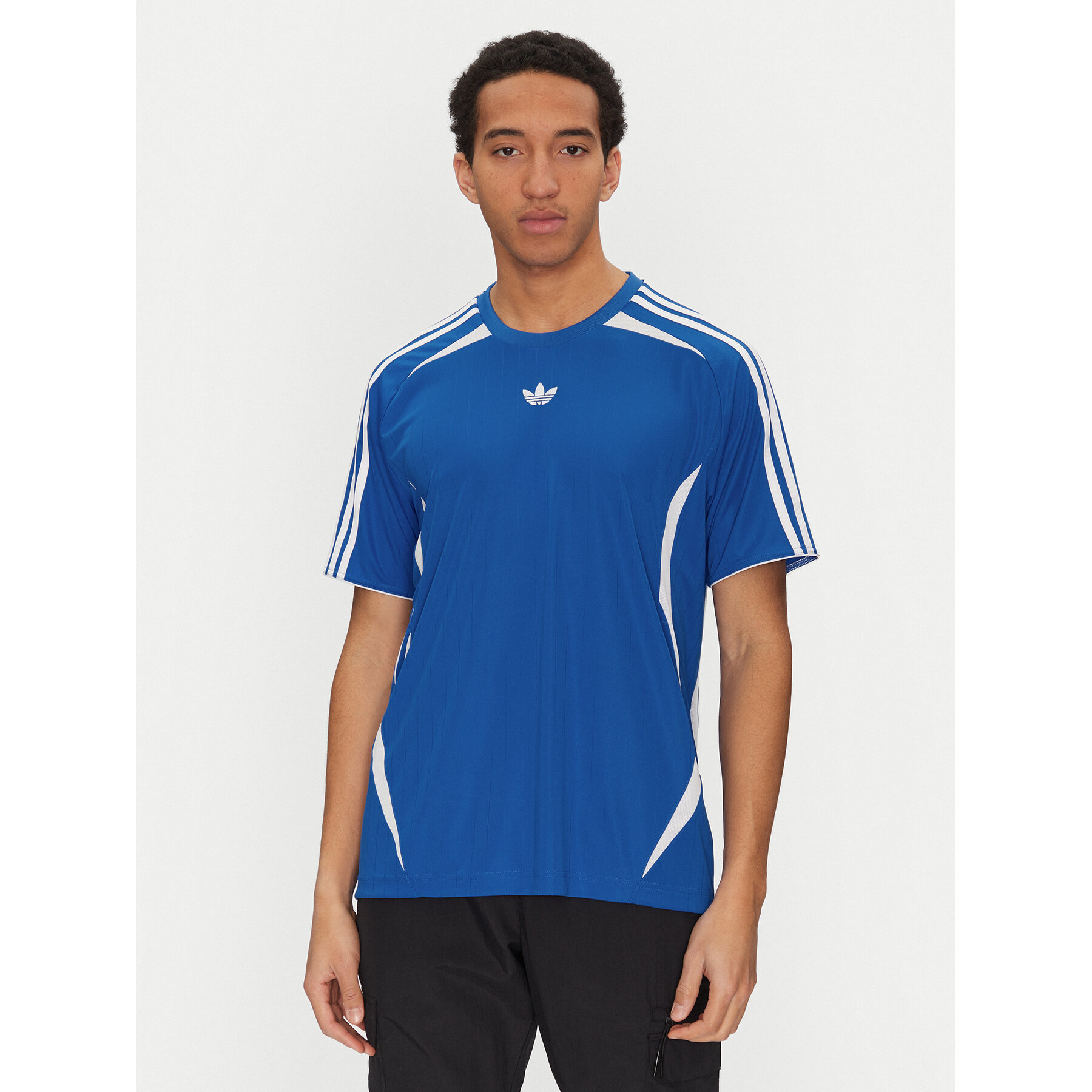 adidas Majica adicolor Teamgeist JP1114 Modra Loose Fit