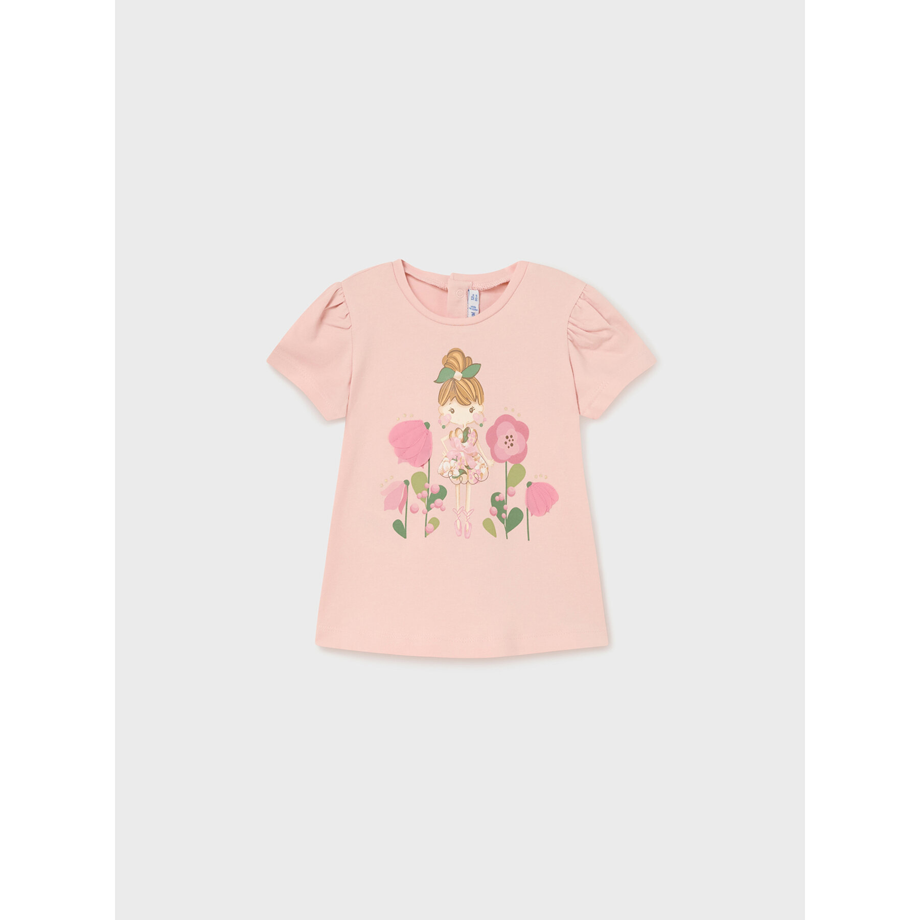 Mayoral T-shirt 1005 Rosa Regular Fit