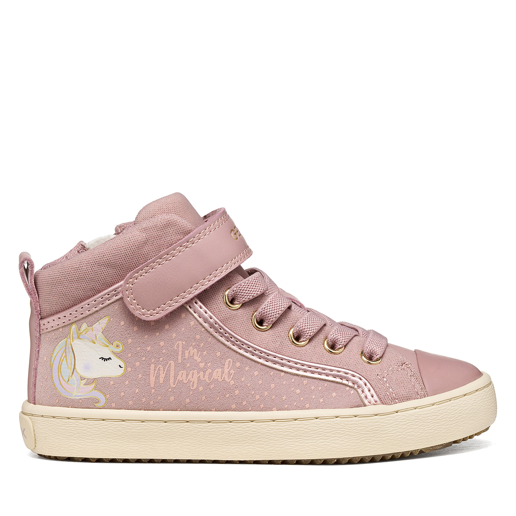 Sneakers Geox J Kalispera Girl J744GI 0AU54 C8A2L M Roz deschis