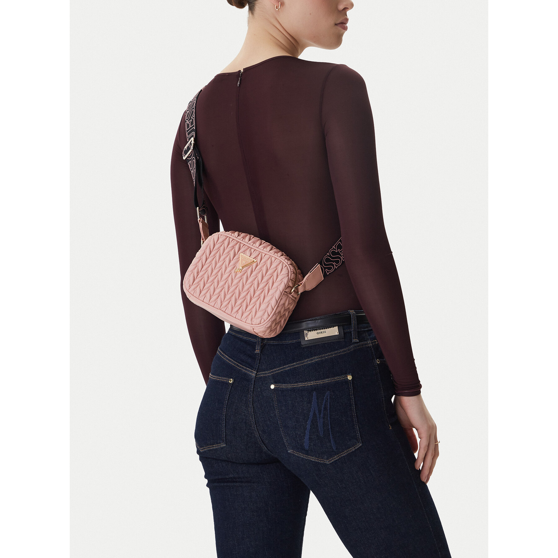 Дамска чанта Guess J5YZ08 WHEG0 Розов