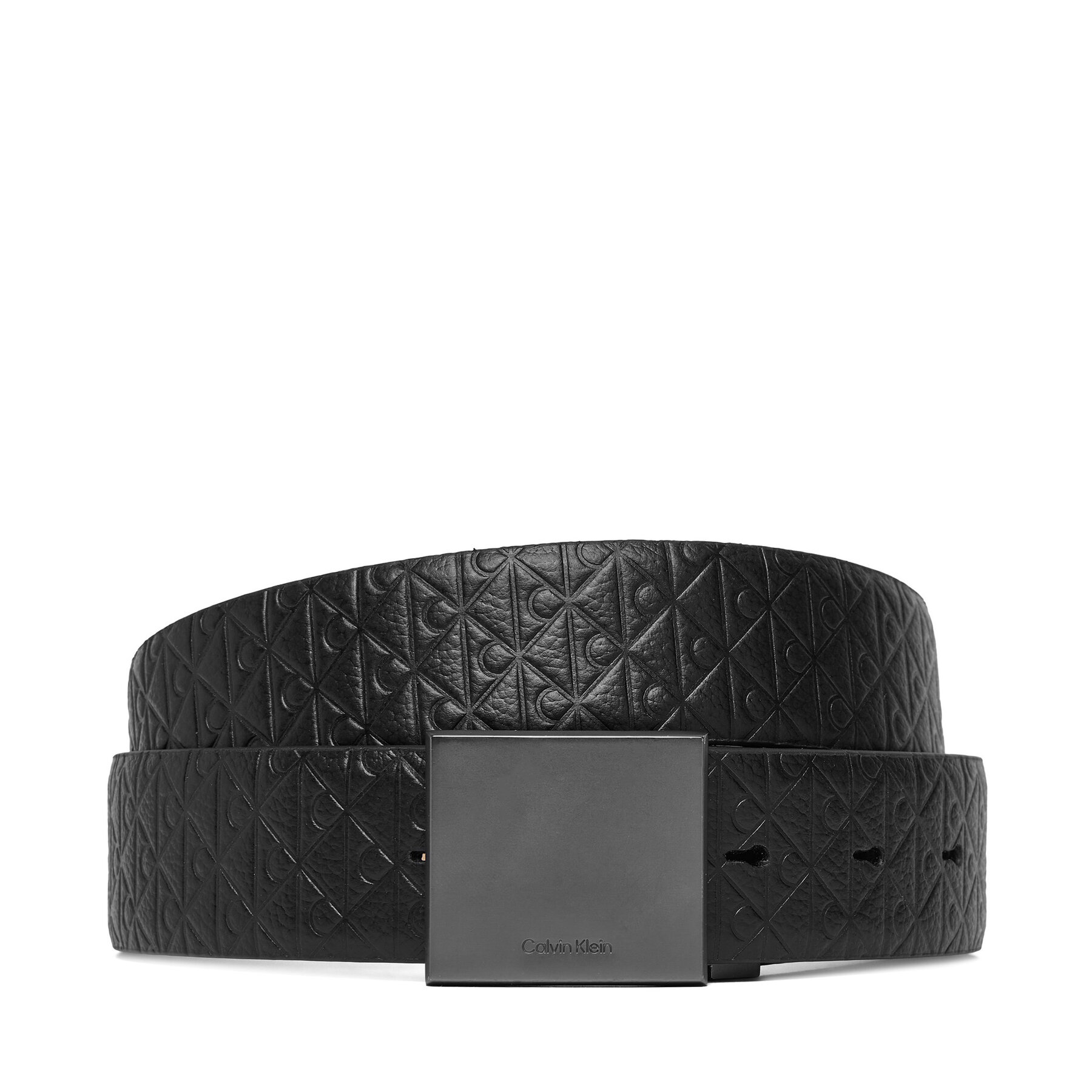 Curea Calvin Klein Dress Plaque Pebble Aop 35Mm Ad LV04D7141G Negru