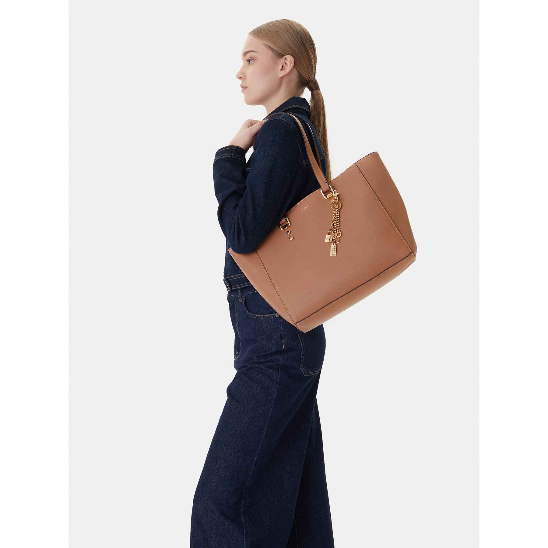 Дамска чанта Aldo 13630065 Кафяв