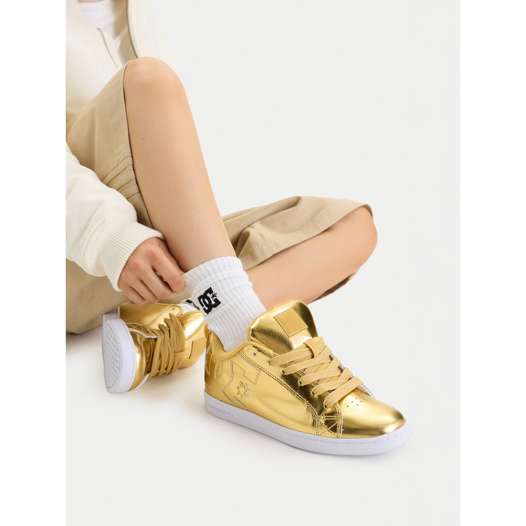 Sneakers DC Shoes EO-COURT GRAFFIK DC01662116 Auriu