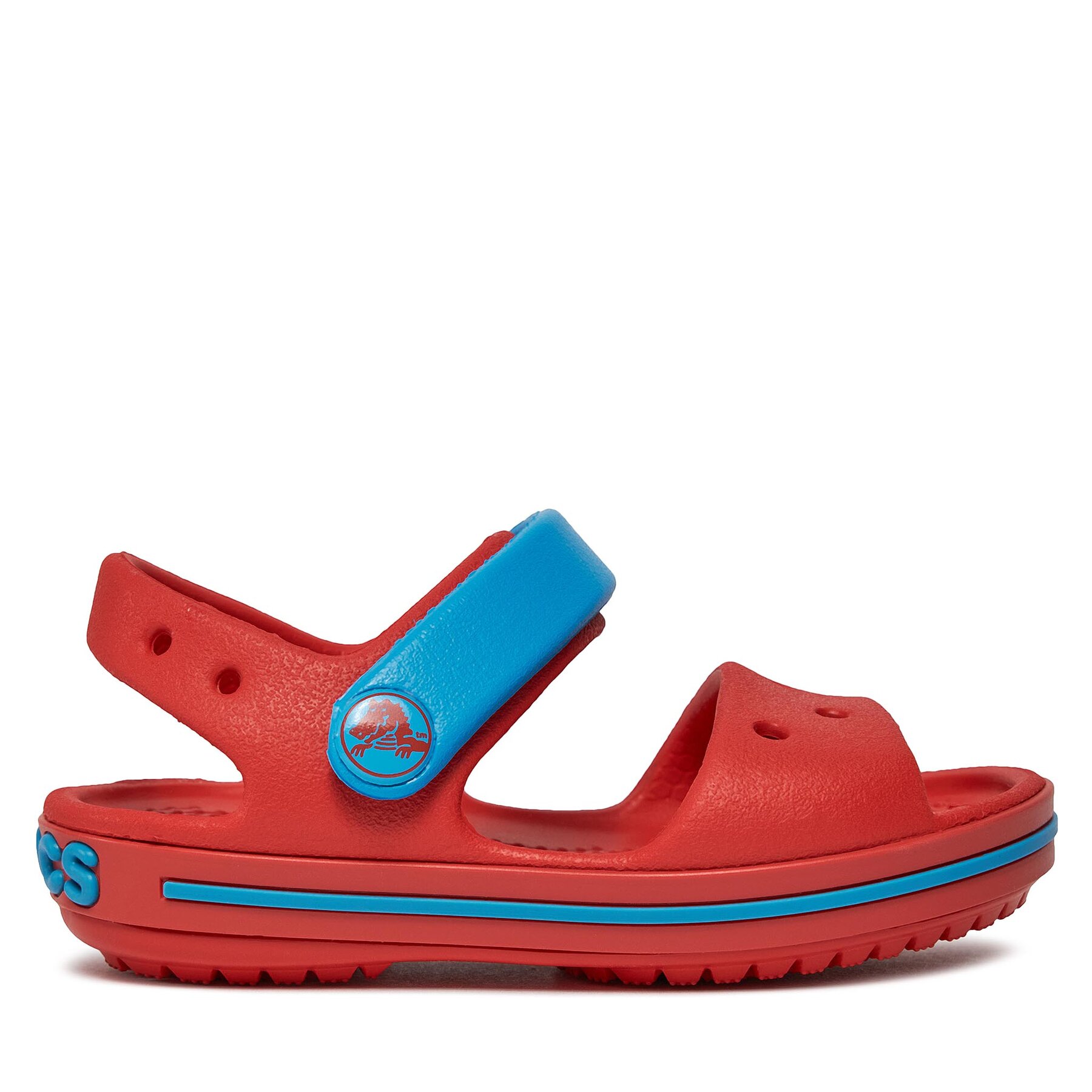 Dievča Sandále Crocs, Rozmer: 19_20, Červená, Crocs Crocband Sandal Kids 12856