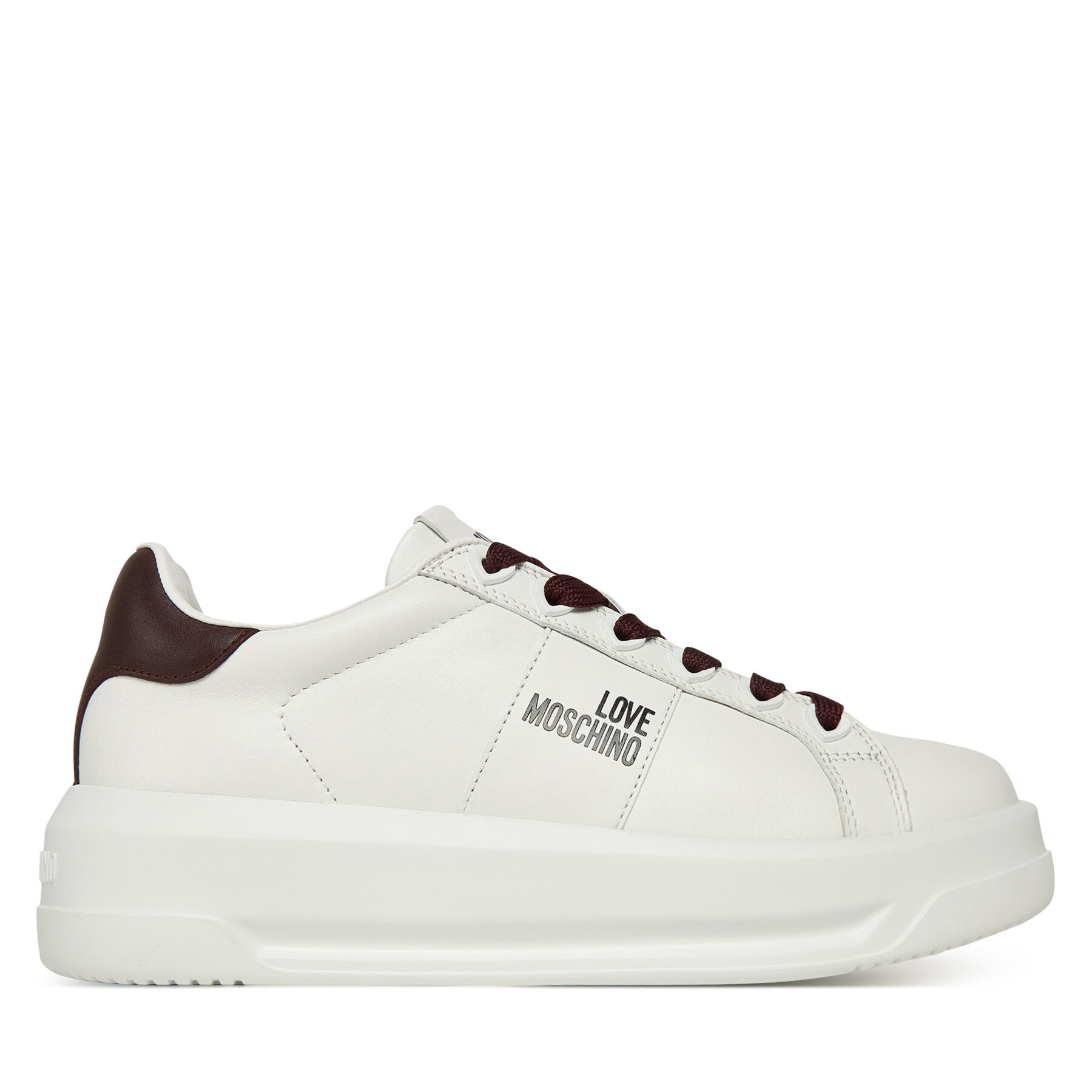 Sneakersy LOVE MOSCHINO JA15315G0NIA110D Biela