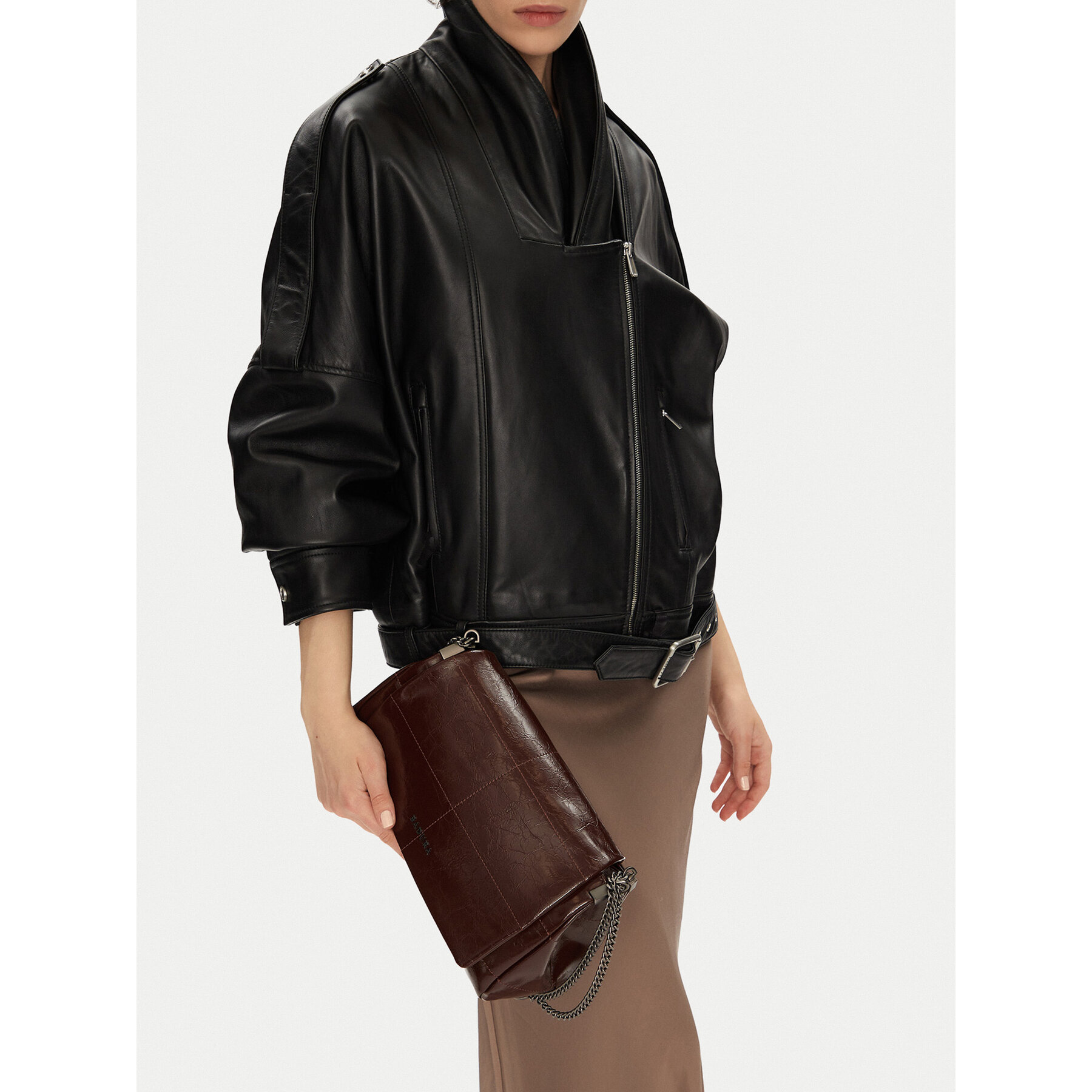 Kabelka Badura C-AILA-LDA7951 Hnedá