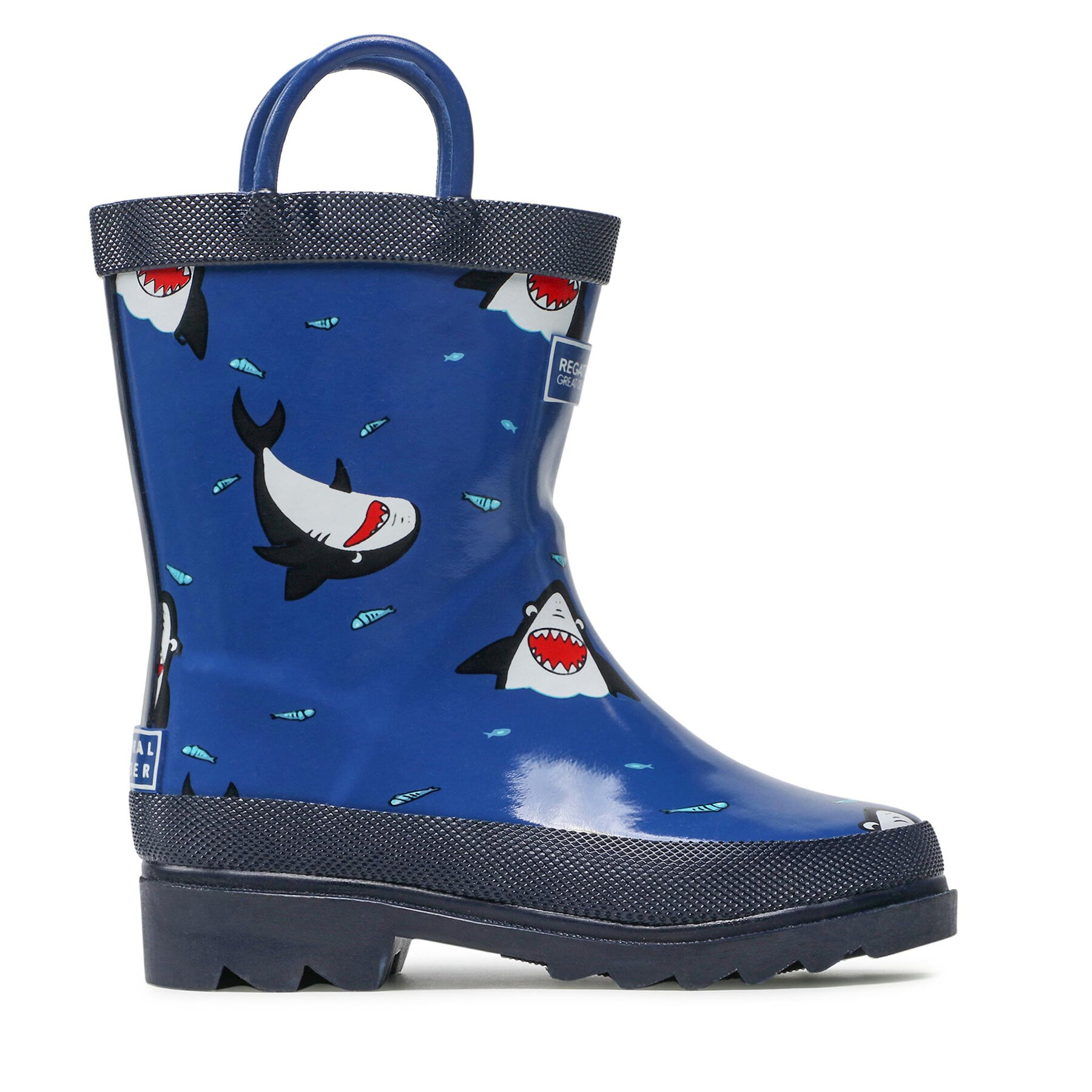 Bambini Wellington , Taglia 34,Blu scuro,Minnow RKF451, taglia : 34