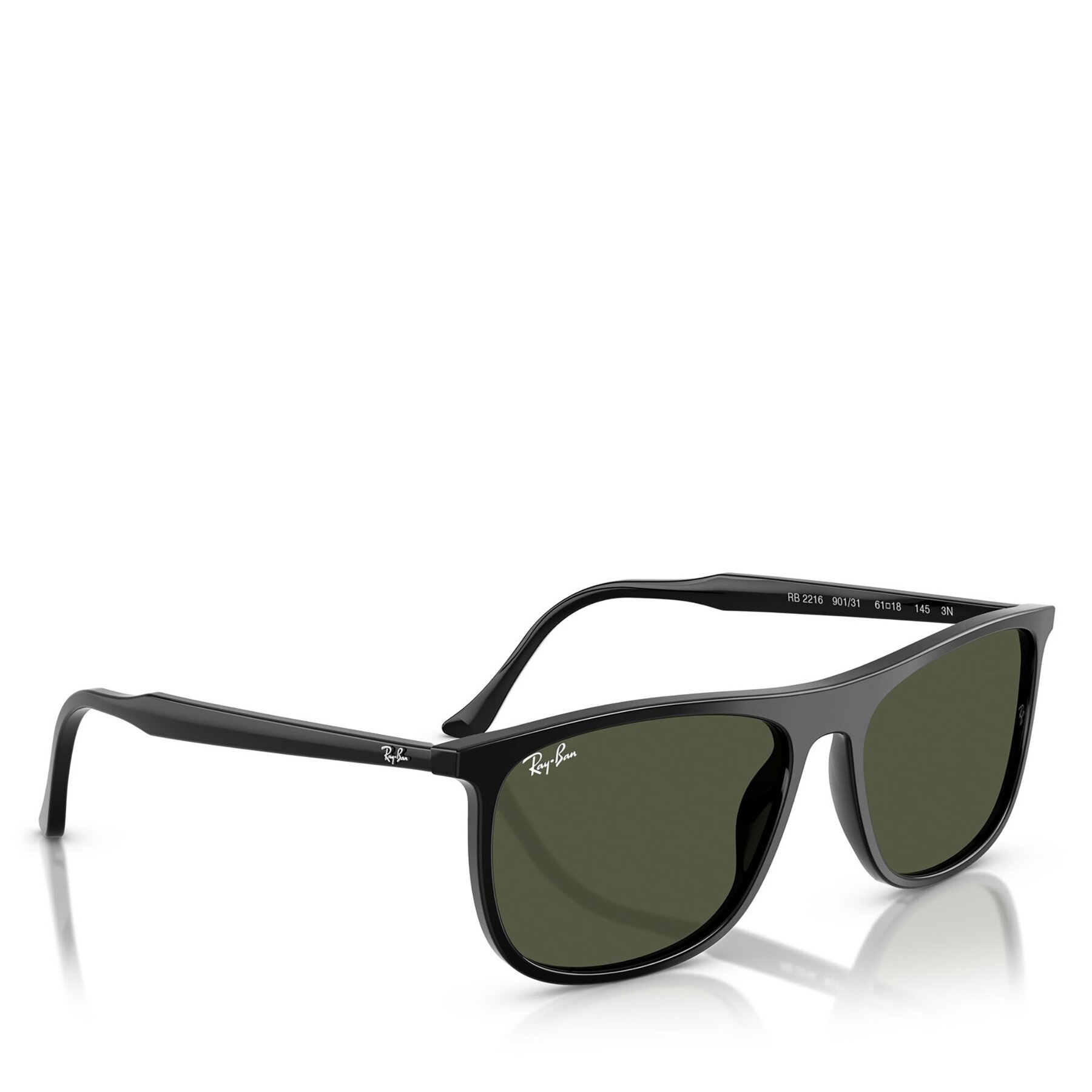 Slnečné okuliare Ray-Ban 0RB2216 Čierna