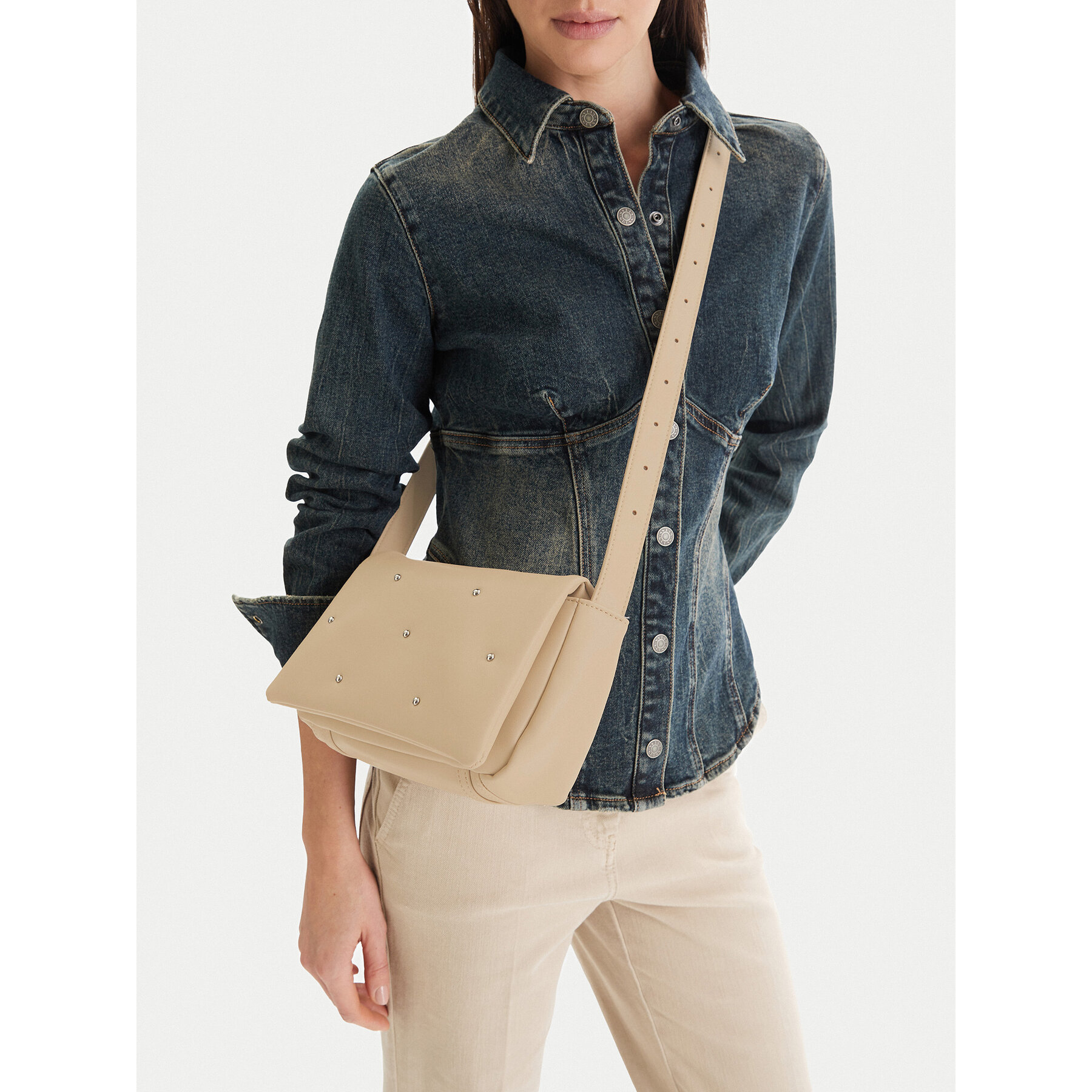 Τσάντα JENNY CEO-JNY-M-003-09 Μπεζ