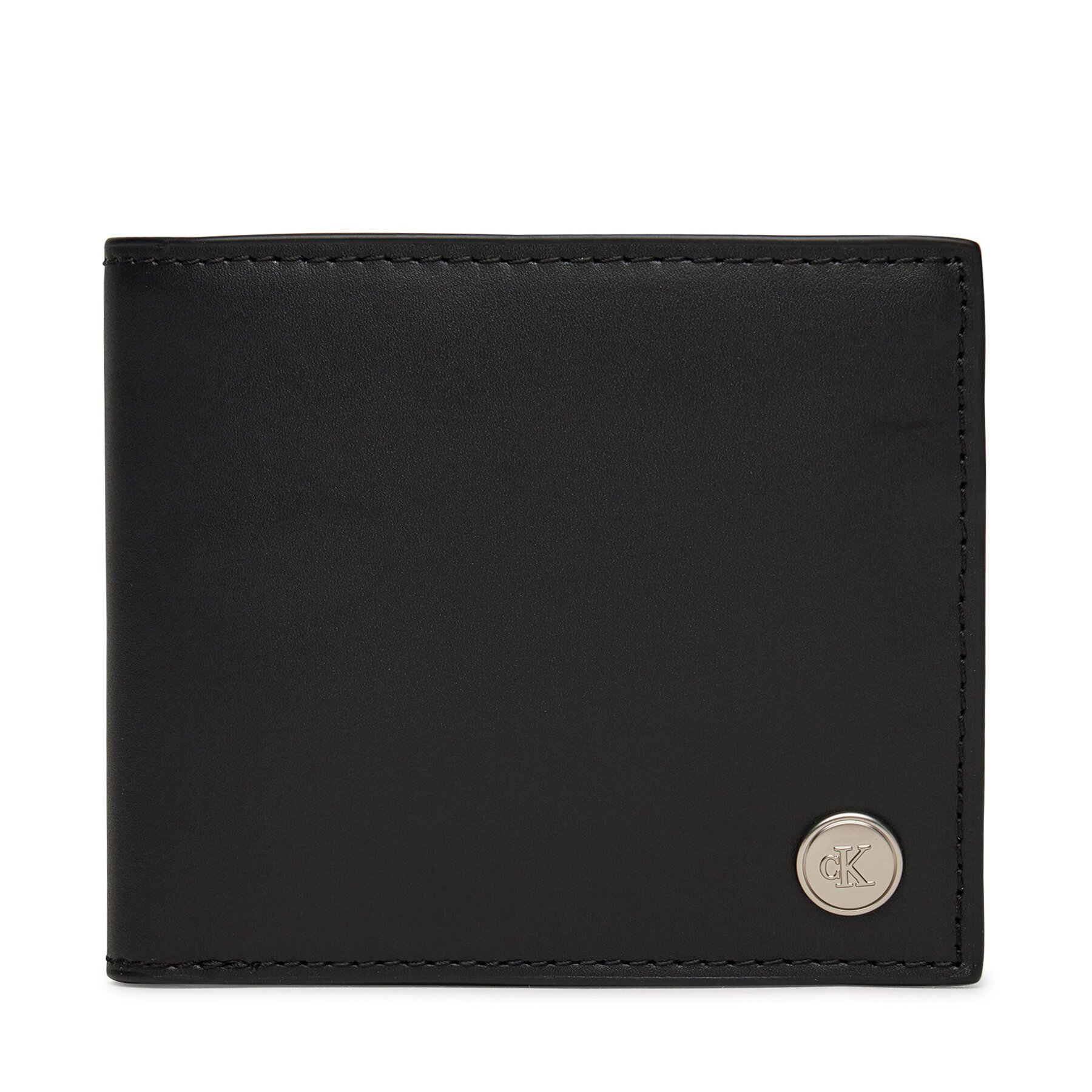 Férfi pénztárca Calvin Klein Jeans Jeans Hardware Bifold W/Coin LV04G1004G Fekete