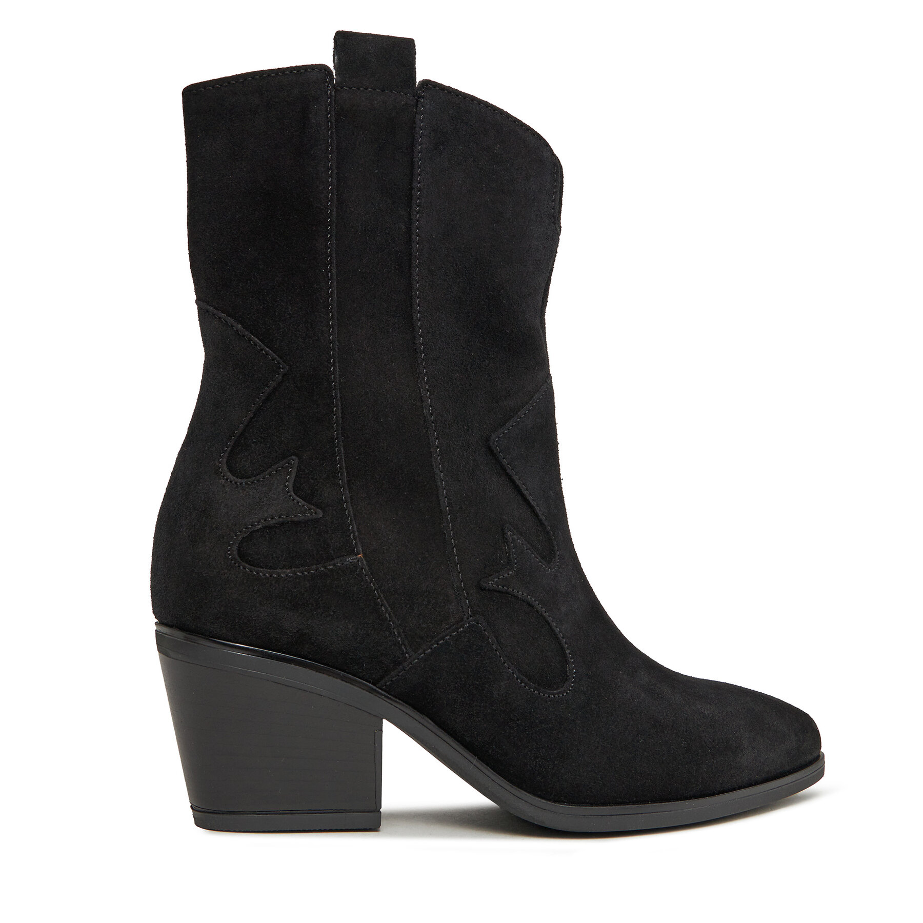 Cizme și botine cowboy Gabor 36.695.47 Negru