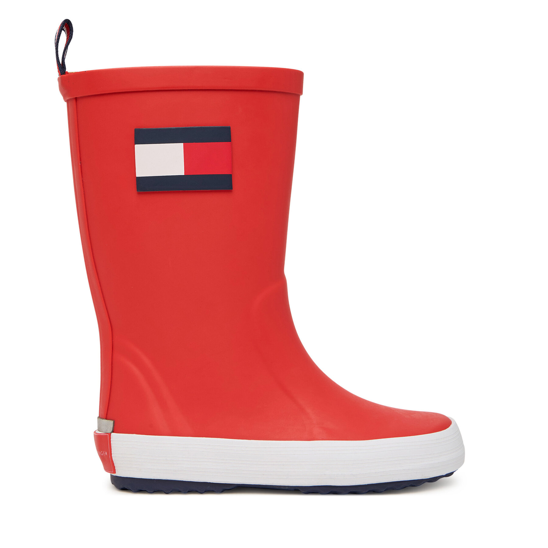 Cizme de cauciuc Tommy Hilfiger Flag Rain Boot T3XC-33923-0047 S Roșu