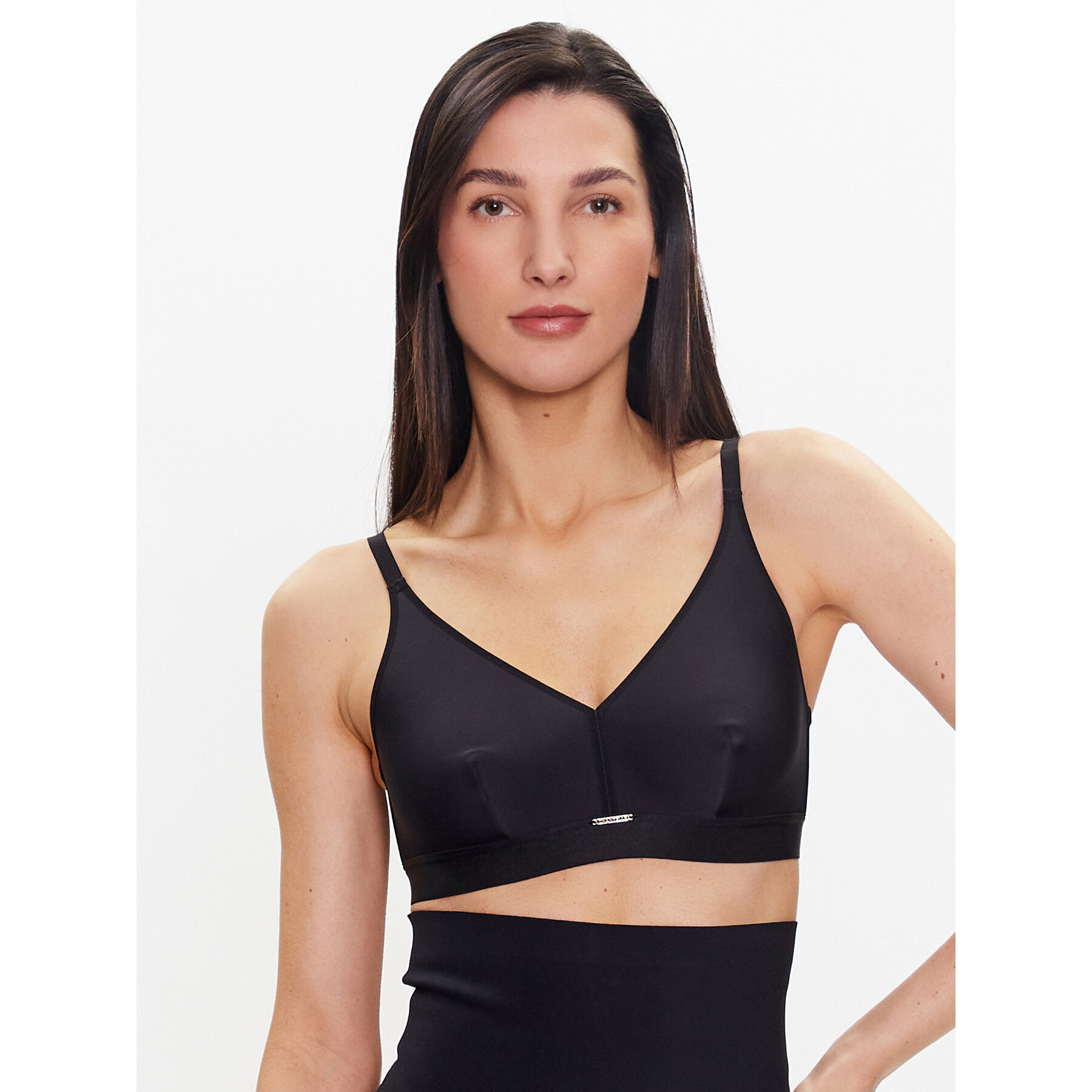 Chantelle Reggiseno senza ferretto Bare Essential C15N20 Nero