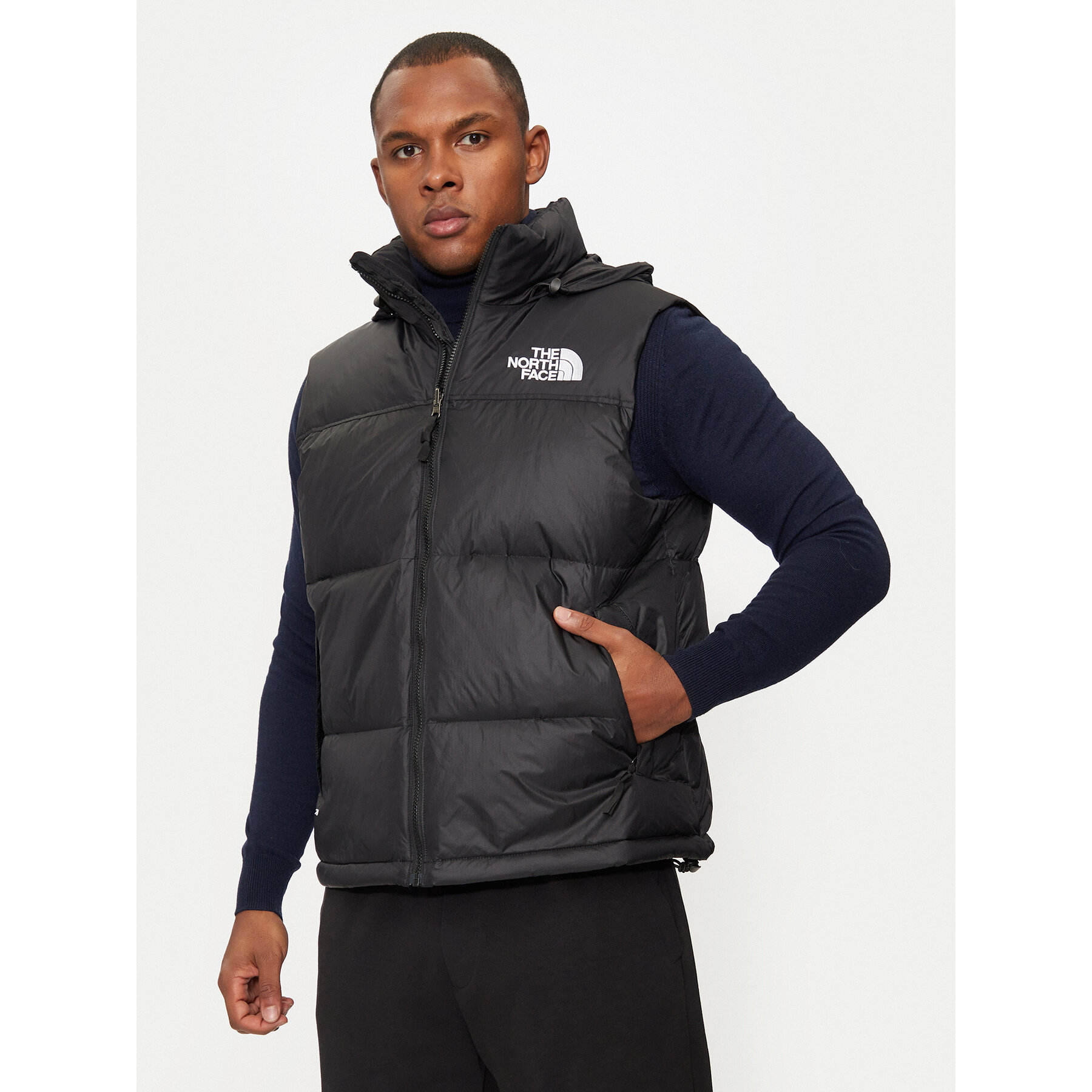 The North Face Bodywarmer 1996 Retro Nuptse NF0A3JQQ Schwarz Regular Fit