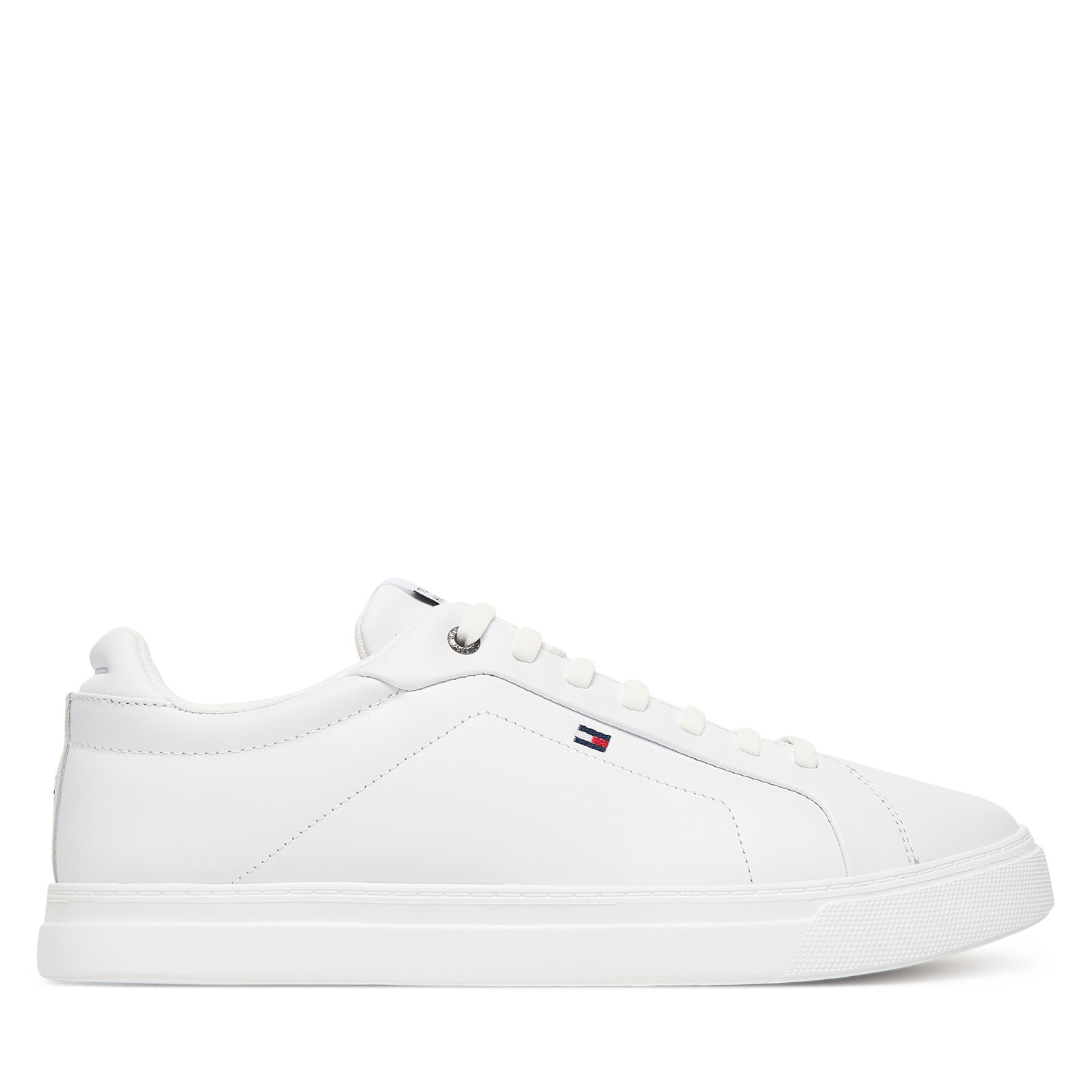 Sneakers Tommy Hilfiger Icon Court Light Ess FM0FM05678 Alb