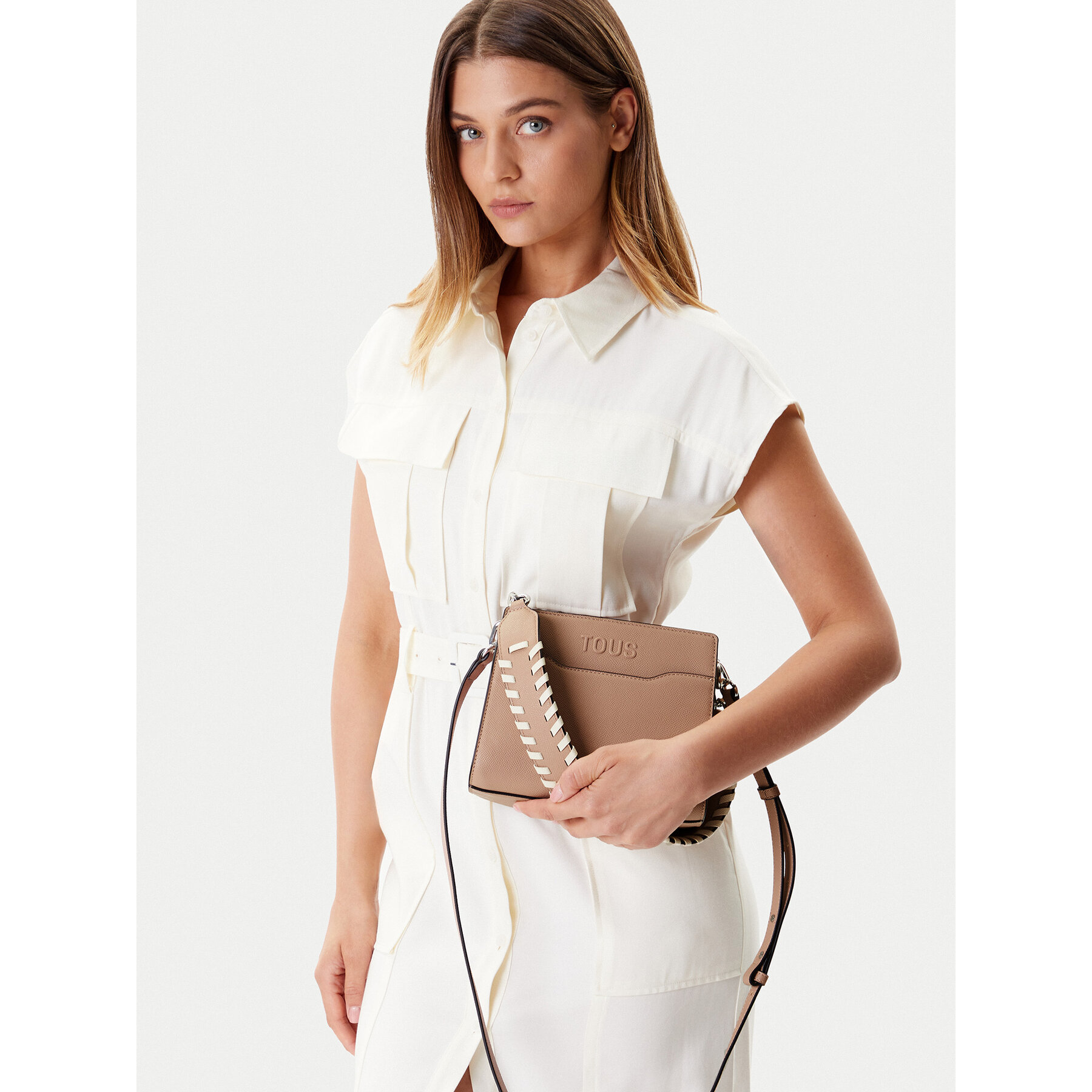 Borsetta TOUS Audree 2002287045 Marrone