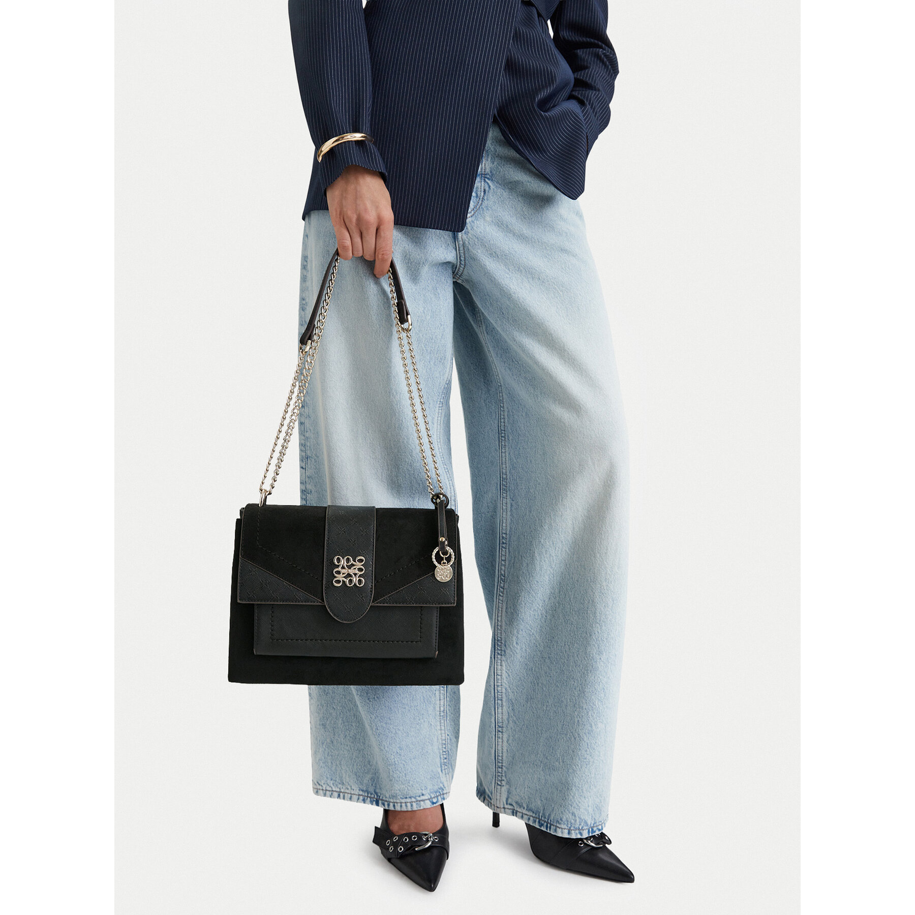 Дамска чанта Nine West EO-MINIMAL CHIC-TK26009 Черен