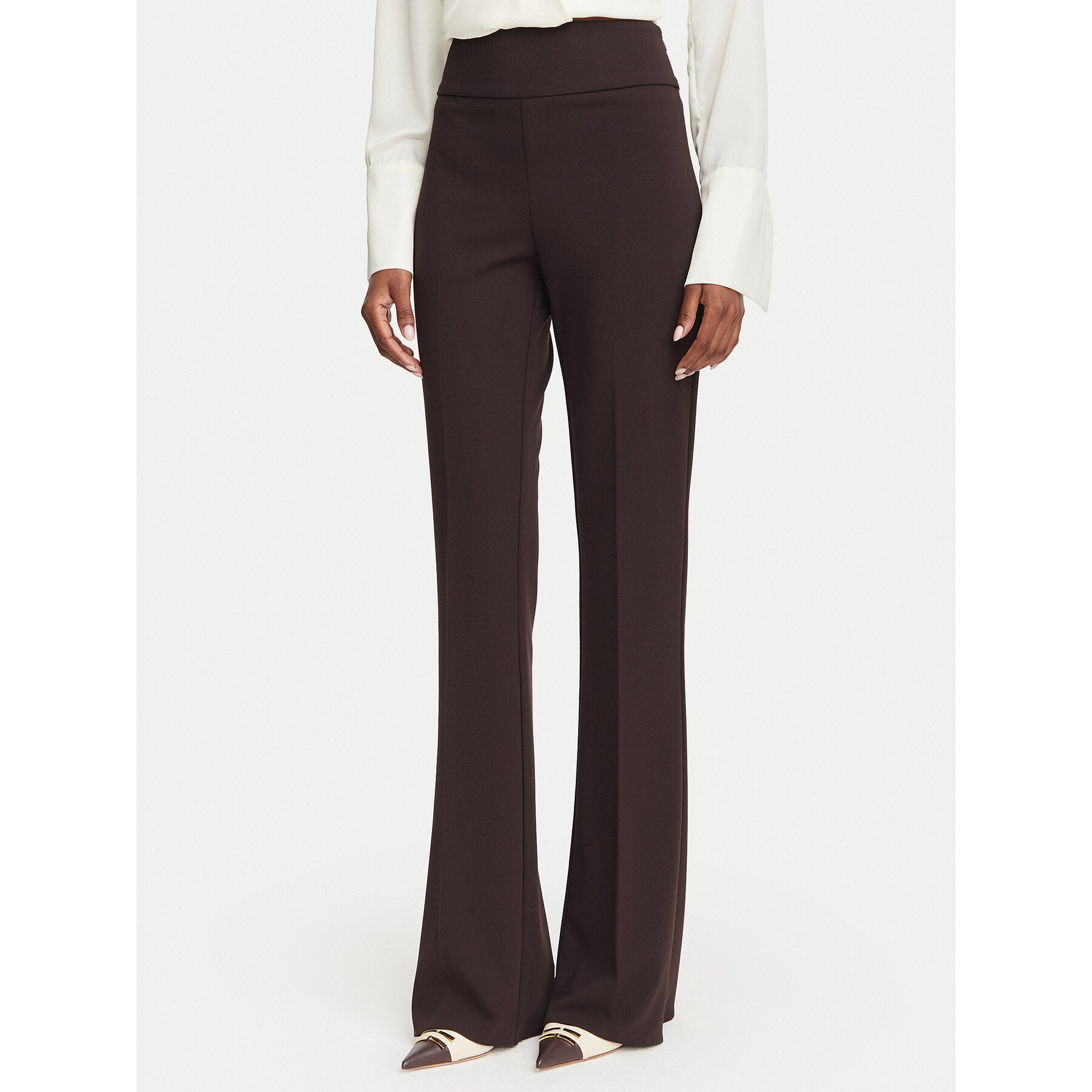 Rinascimento Stoffhose CFC0130162003 Braun Regular Fit