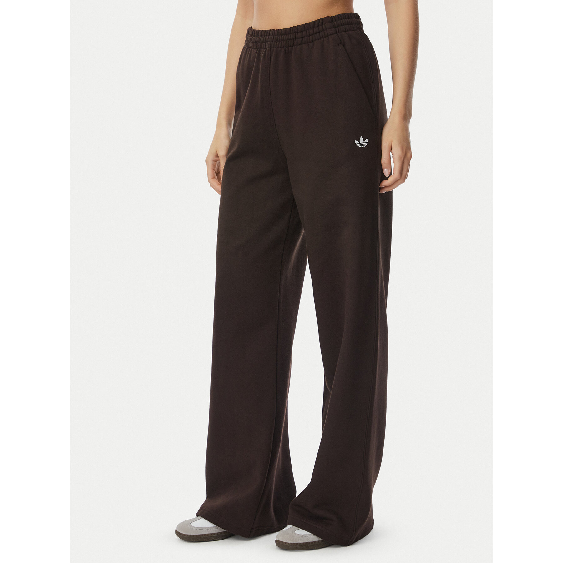 adidas Jogginghose Essential LL0412 Braun Wide Leg