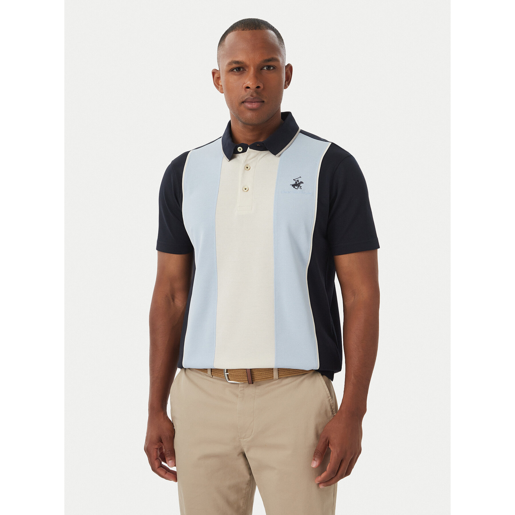 Beverly Hills Polo Club Polo M2750 Tamnoplava Regular Fit