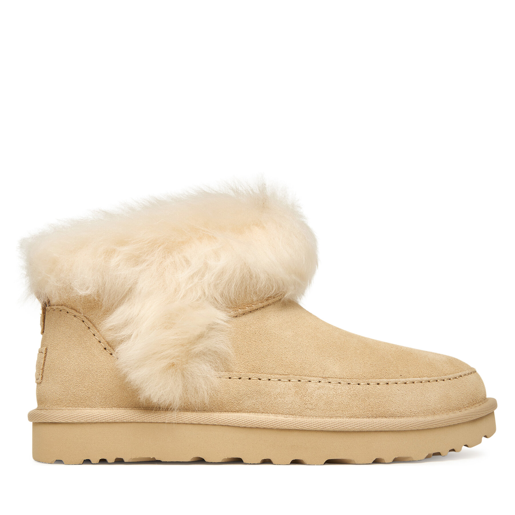 Ugg Dámske Snehule, Rozmer: 38, Béžová, W Classic Ultra Mini Chalet 1173832