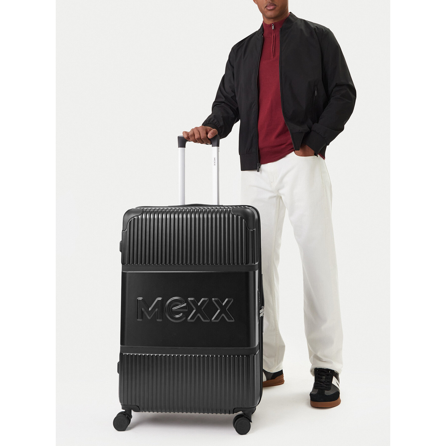 Valiză mare MEXX CEO-MEXX-039-L-BLACK Negru