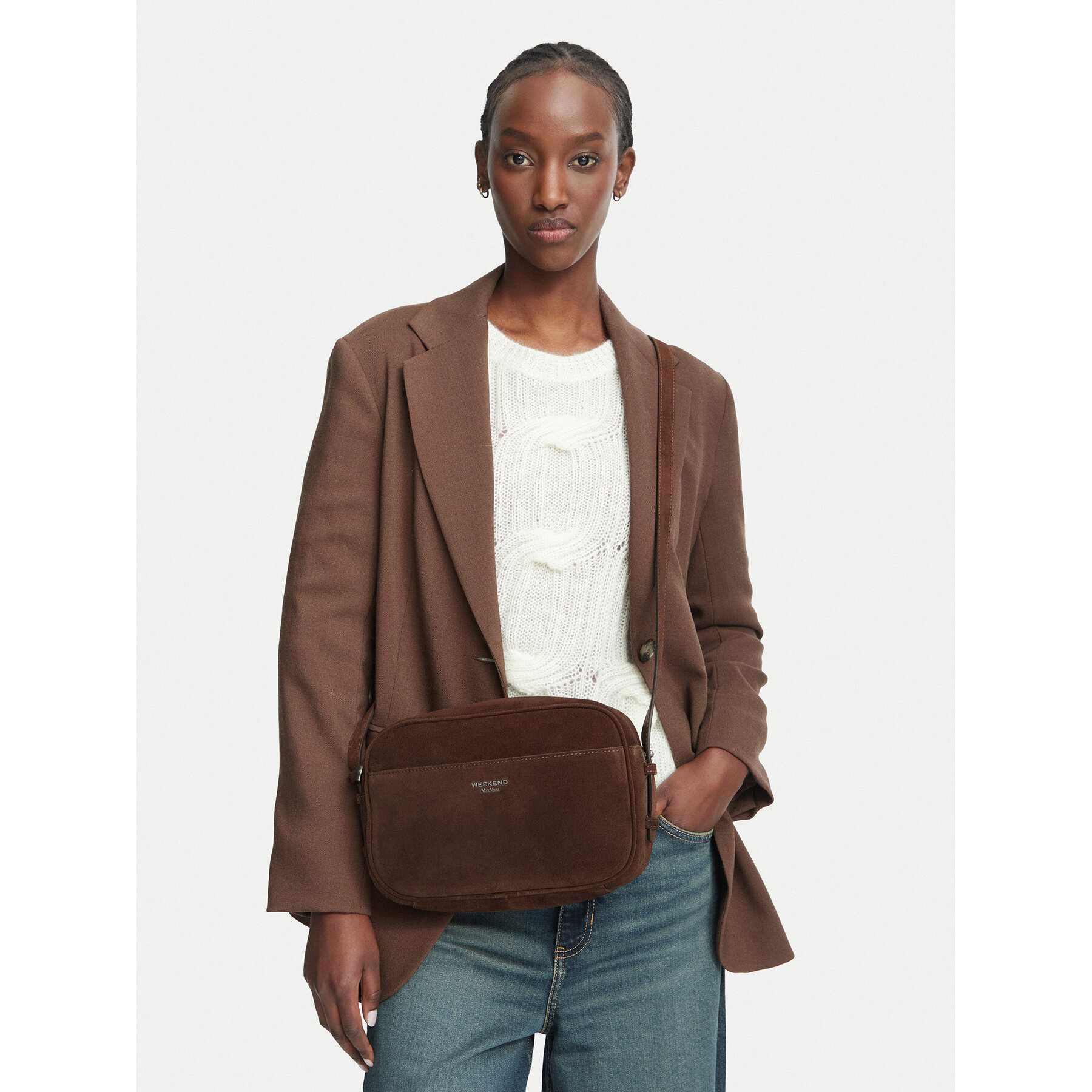 Kabelka Weekend Max Mara 2625516185600 Hnedá