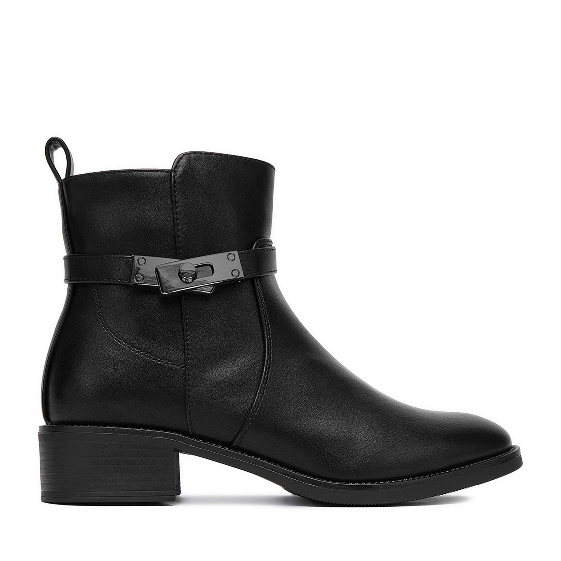 Členková obuv DeeZee HX23002-11 Čierna