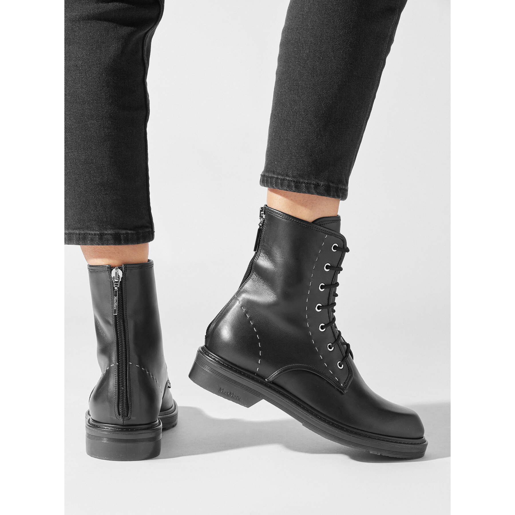 Ghete Max Mara Urbancompact 2347960137600 Negru