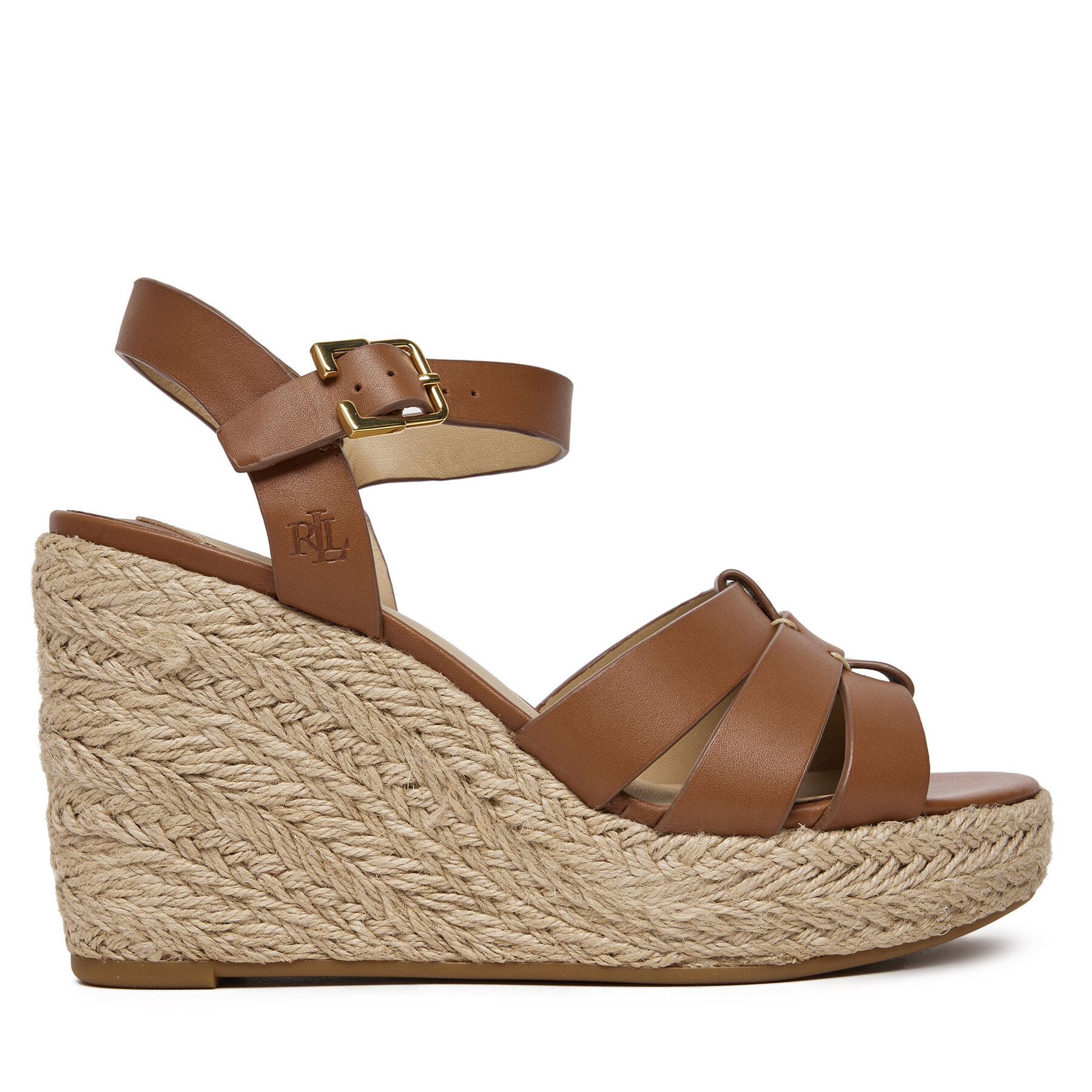 Damskie LAUREN RALPH LAUREN Espadryle, Rozmiar 39 Brązowy Soffia 802953961001