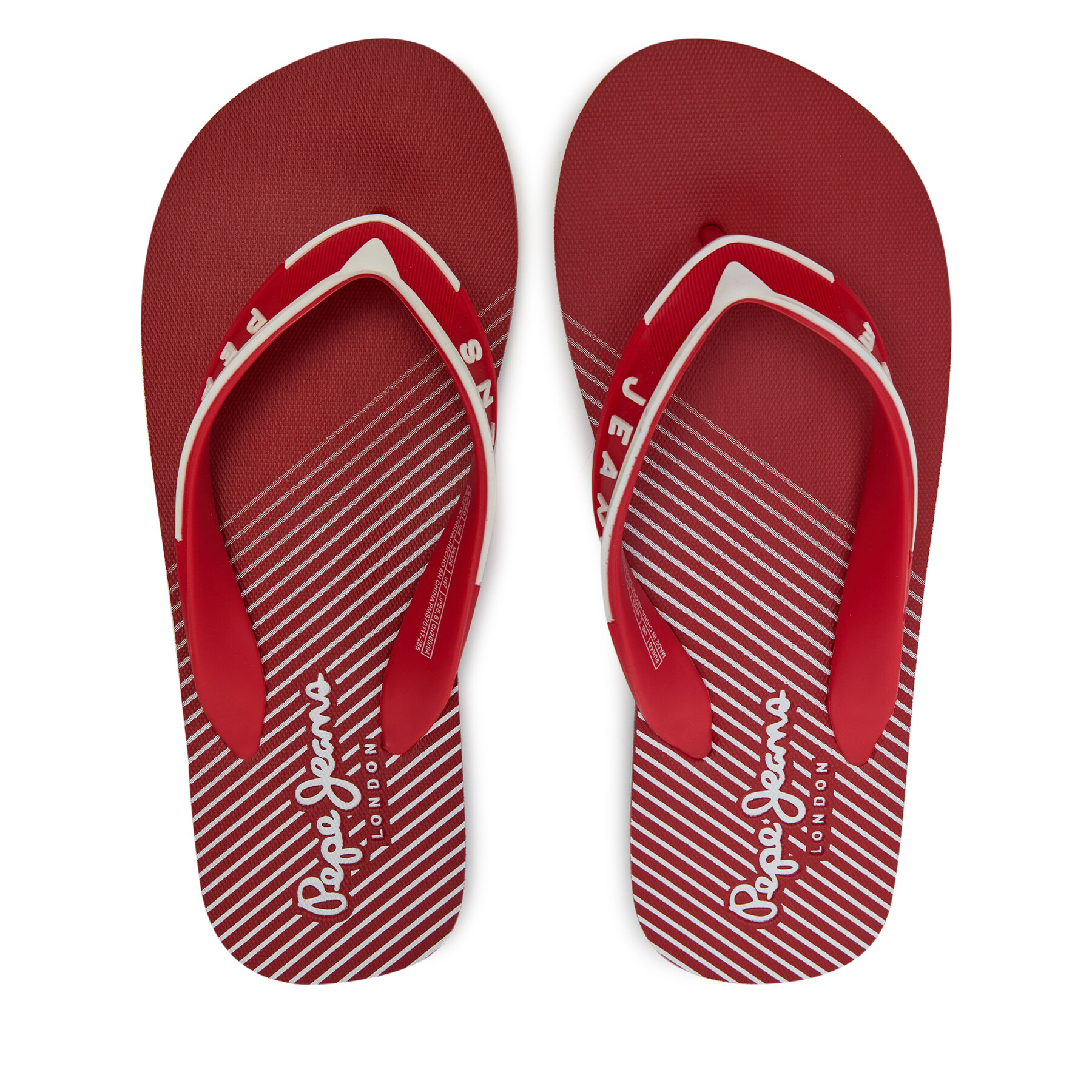  Flip-flops Pepe Jeans Pool PMS70117 Piros akciós termékkép 1
