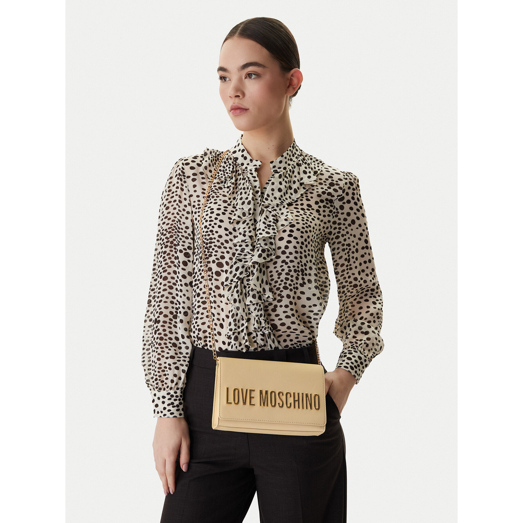 Torbica LOVE MOSCHINO JC4103PP1OKD0129 Bež