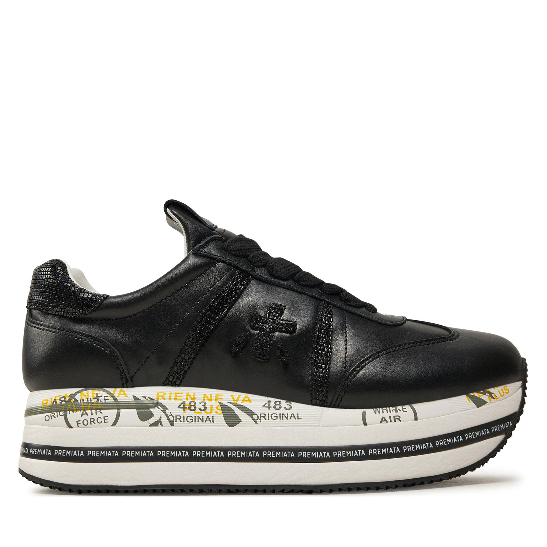 Sneakers Premiata Beth 7107 Negru