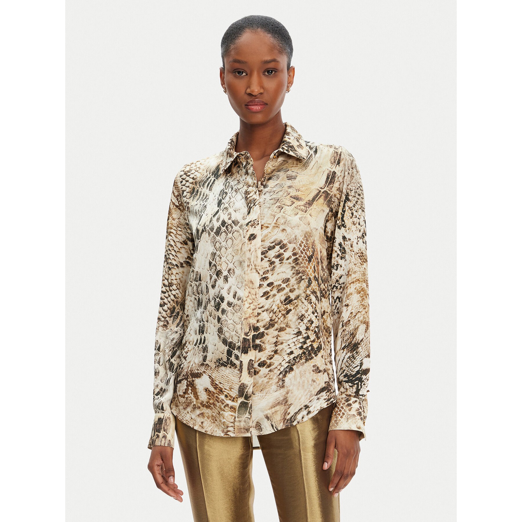 Marciano Guess Hemd 5GGH32 7298A Bunt Regular Fit