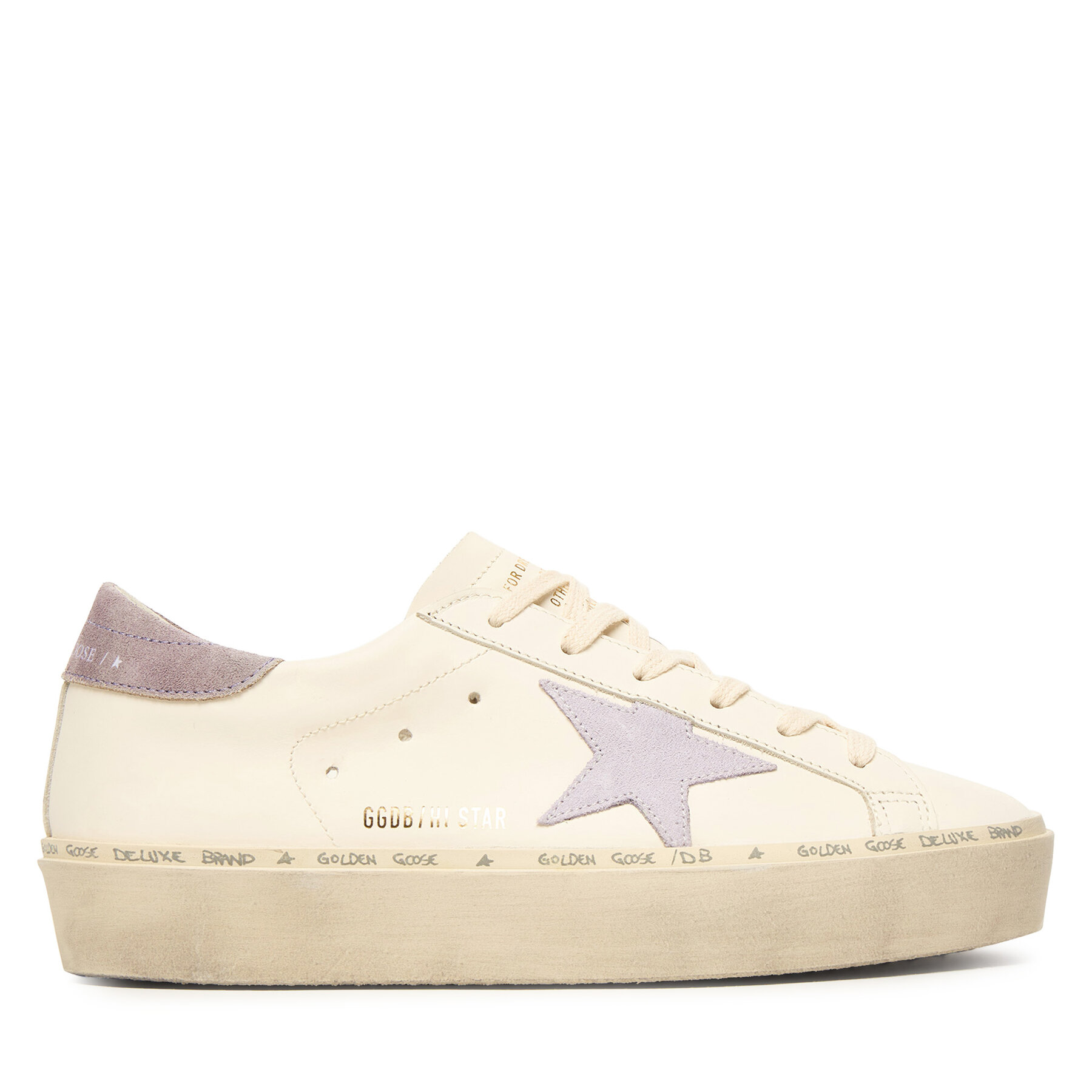 Sneakers Golden Goose Hi Star Classic With List GWF00118.F007537.12280 Bianco