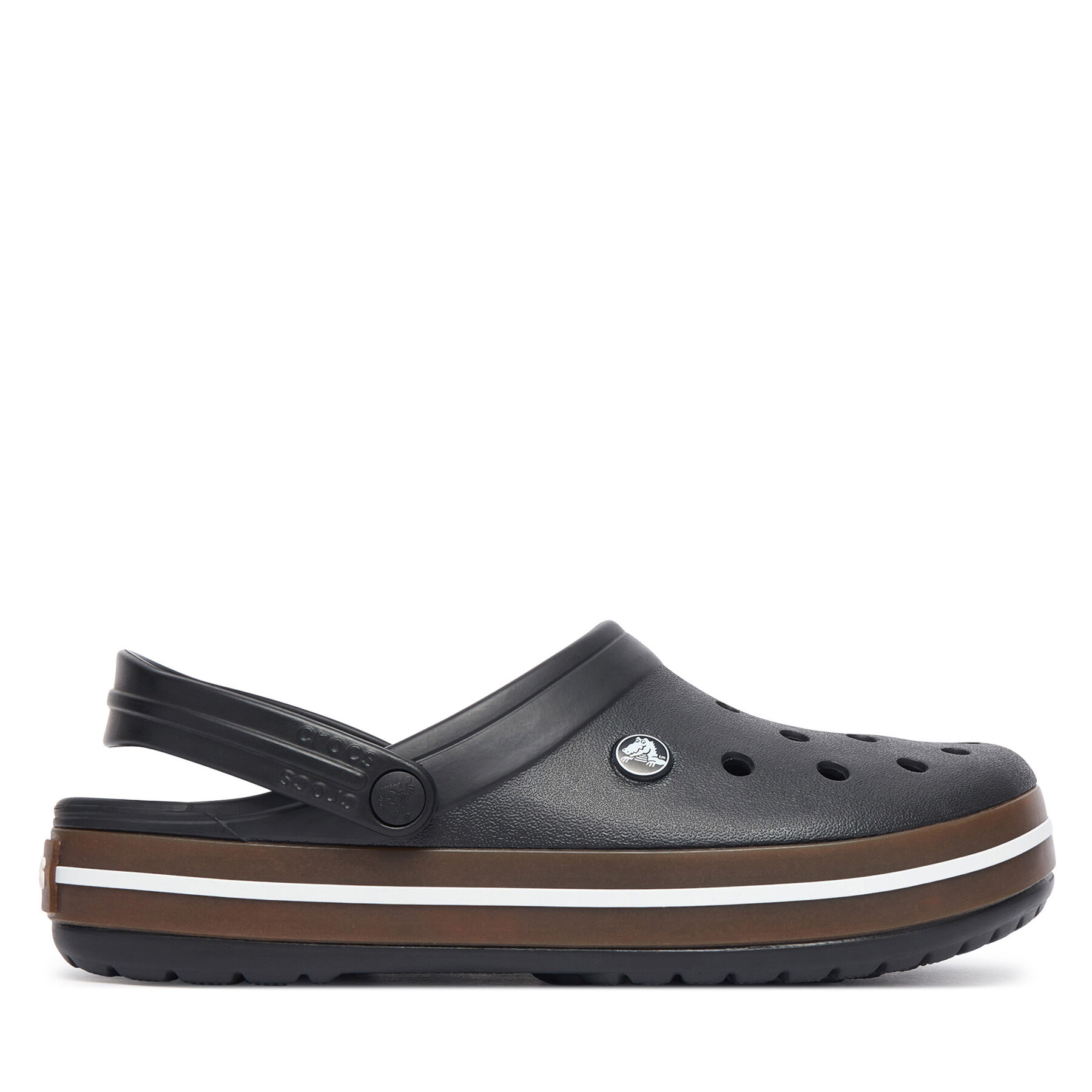 Şlapi Crocs Crocband Gum Clog 212756 Negru