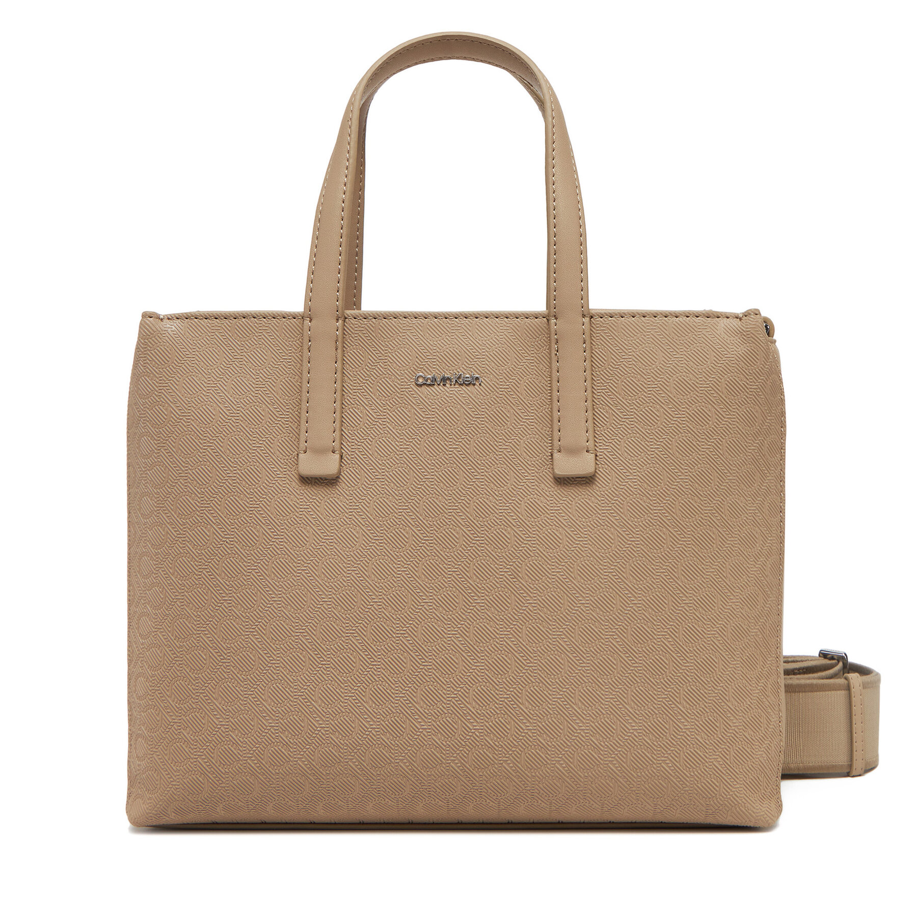 Geantă Calvin Klein Ck Must Small Tote_Mono K60K613023 Maro