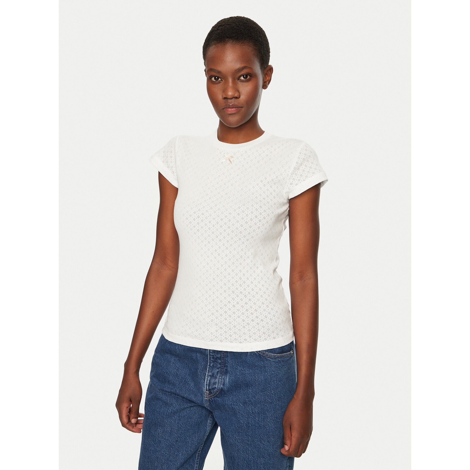 Herskind T-shirt Ludo 5435178 Bianco Regular Fit